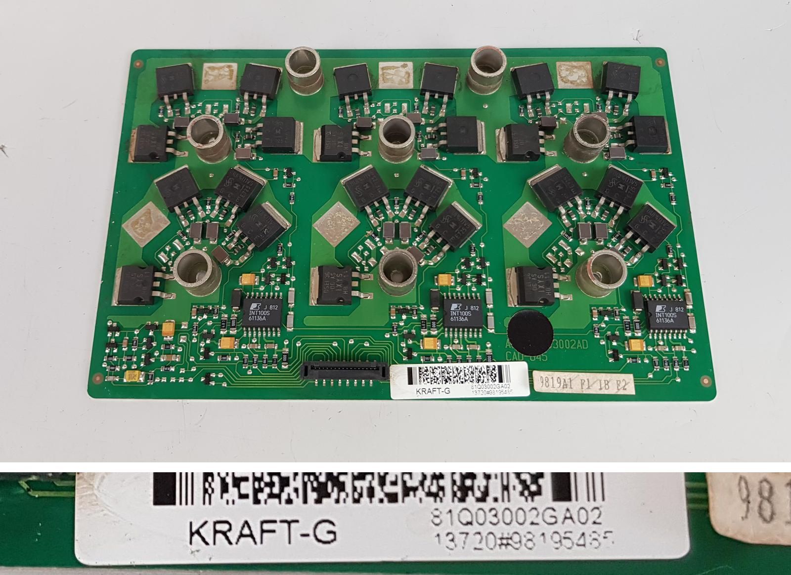 PP5963 Servoregler board ABB KRAFT-G 81Q03002G A02