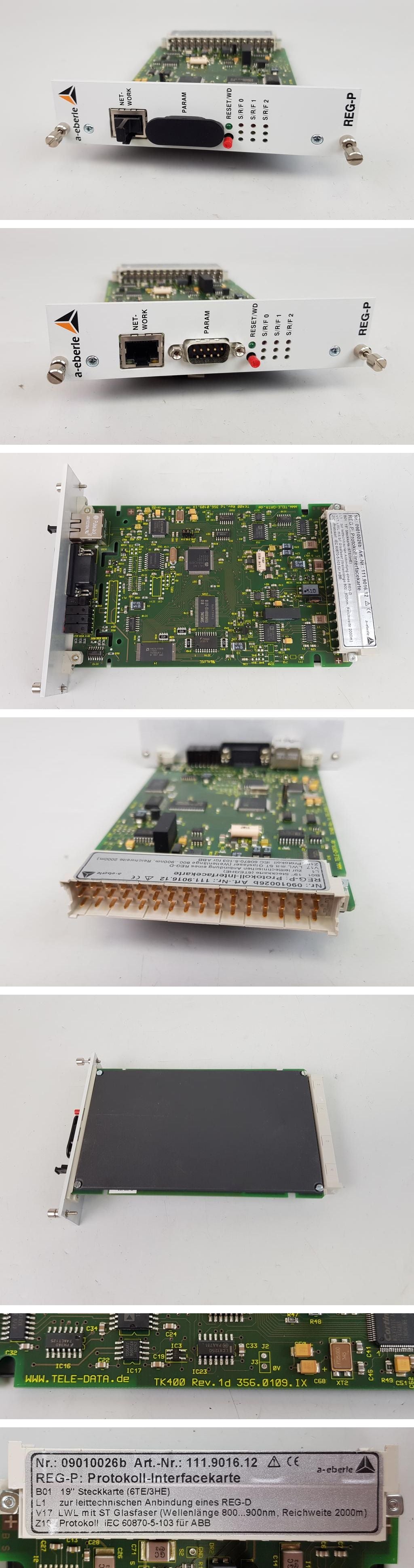 PP5985 Telegrammkonverter Teledata TK400 A Eberle REG-P 111.9016.12_2