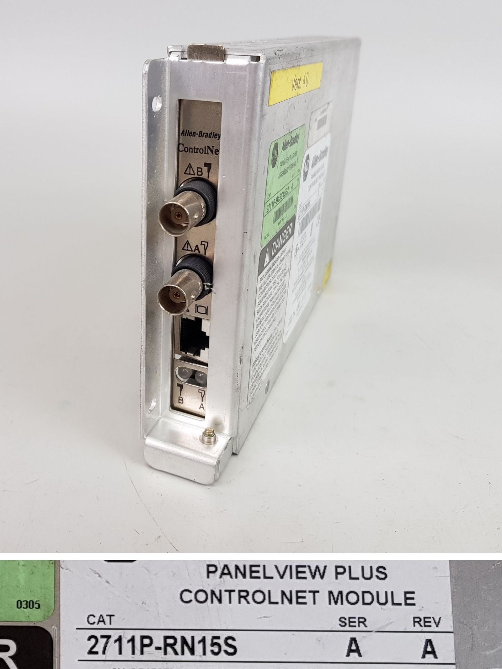 PP6063 Controlnet Module Allen Bradley 2711P-RN15S