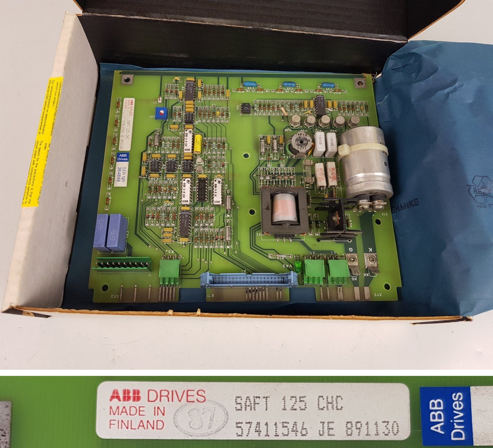 PP6135 Inverter board ABB Saft 125 CHC 57411546