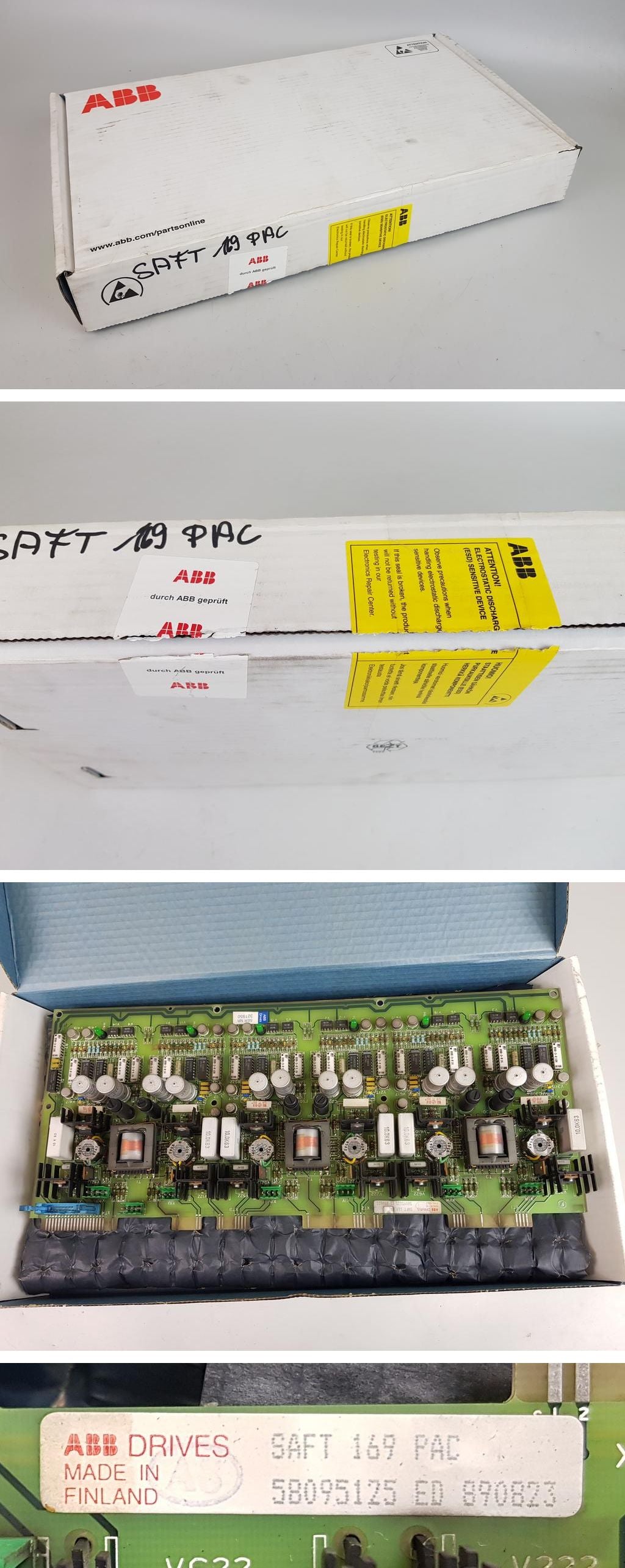 PP6137 Inverter board Pulsverstäkerkarte ABB Saft 169 PAC 58095125_2