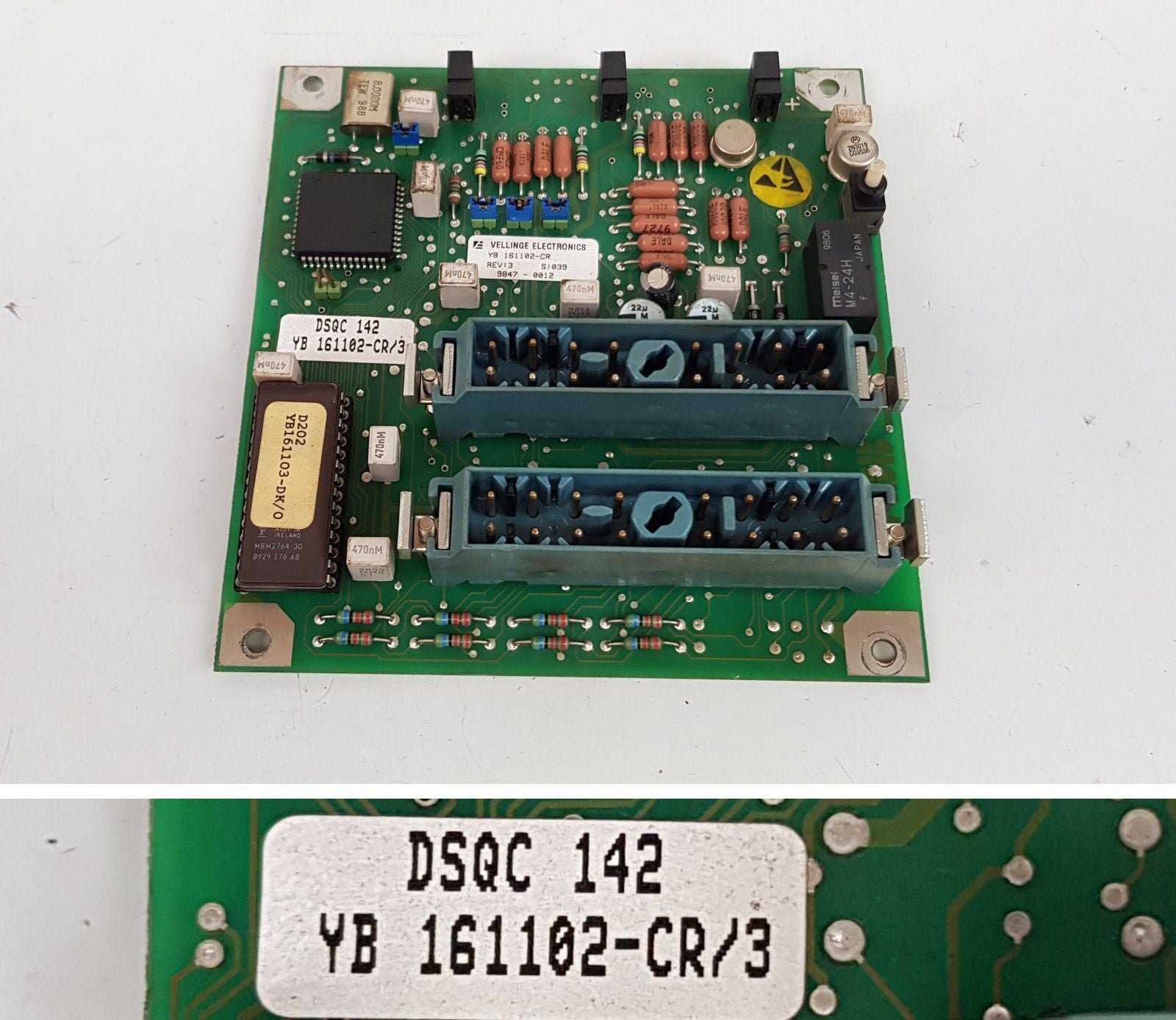 PP6203 Control board ABB DSQC142 DSQC 142 YB161102-CR/3