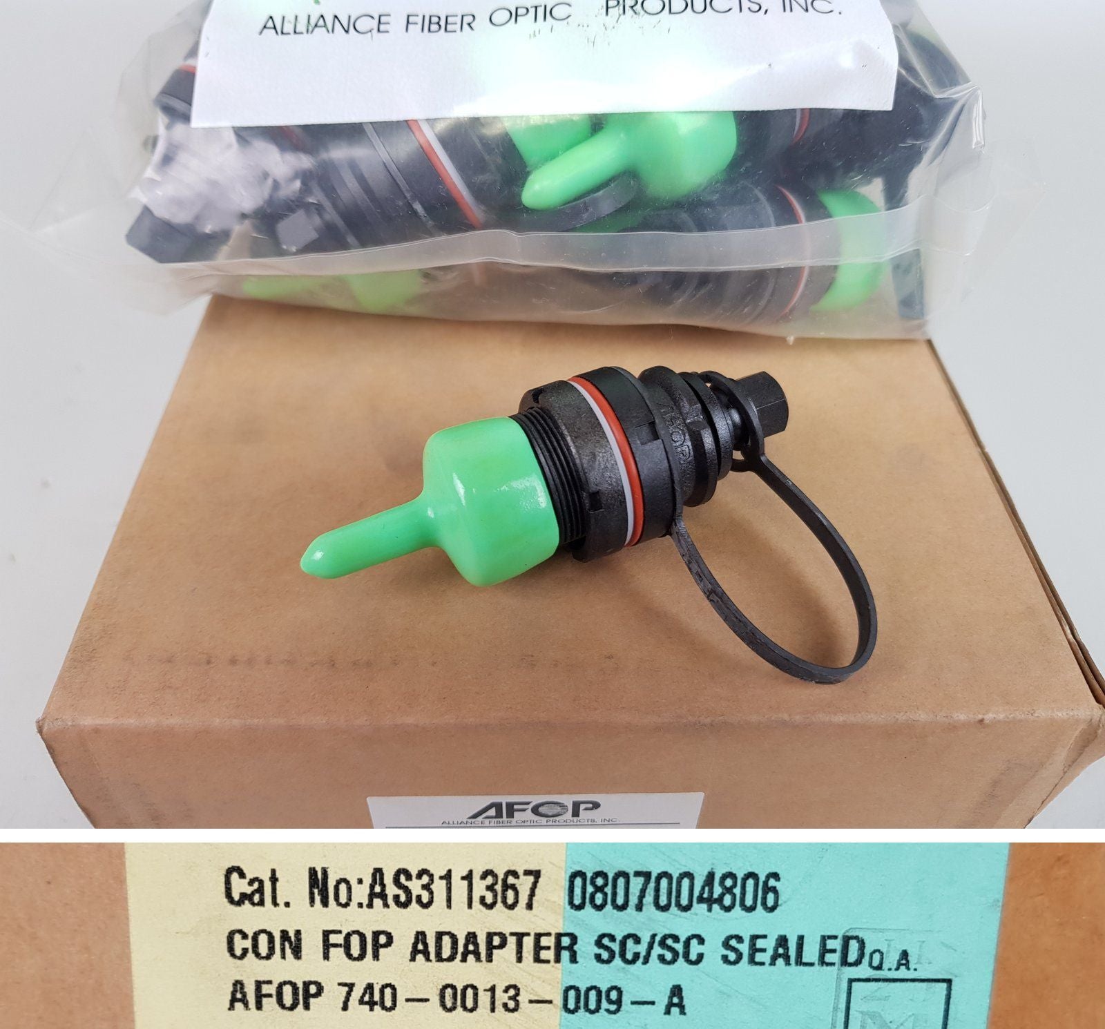 .PP6247 20 Stück LWL Adapter Con Fop Adapter SC SC Afop 740-0013-009-A