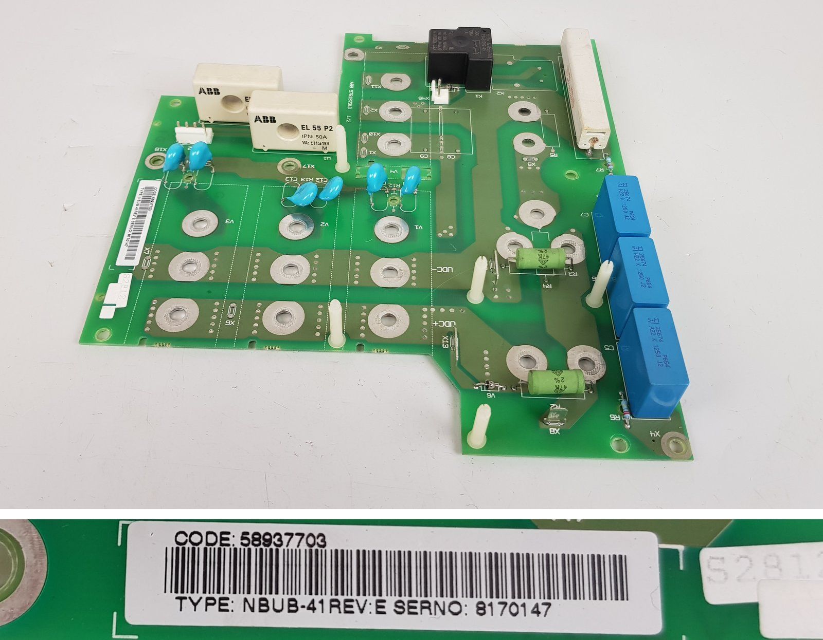 PP6344 Inverter board ABB NBUB 41 58937703 Rev E