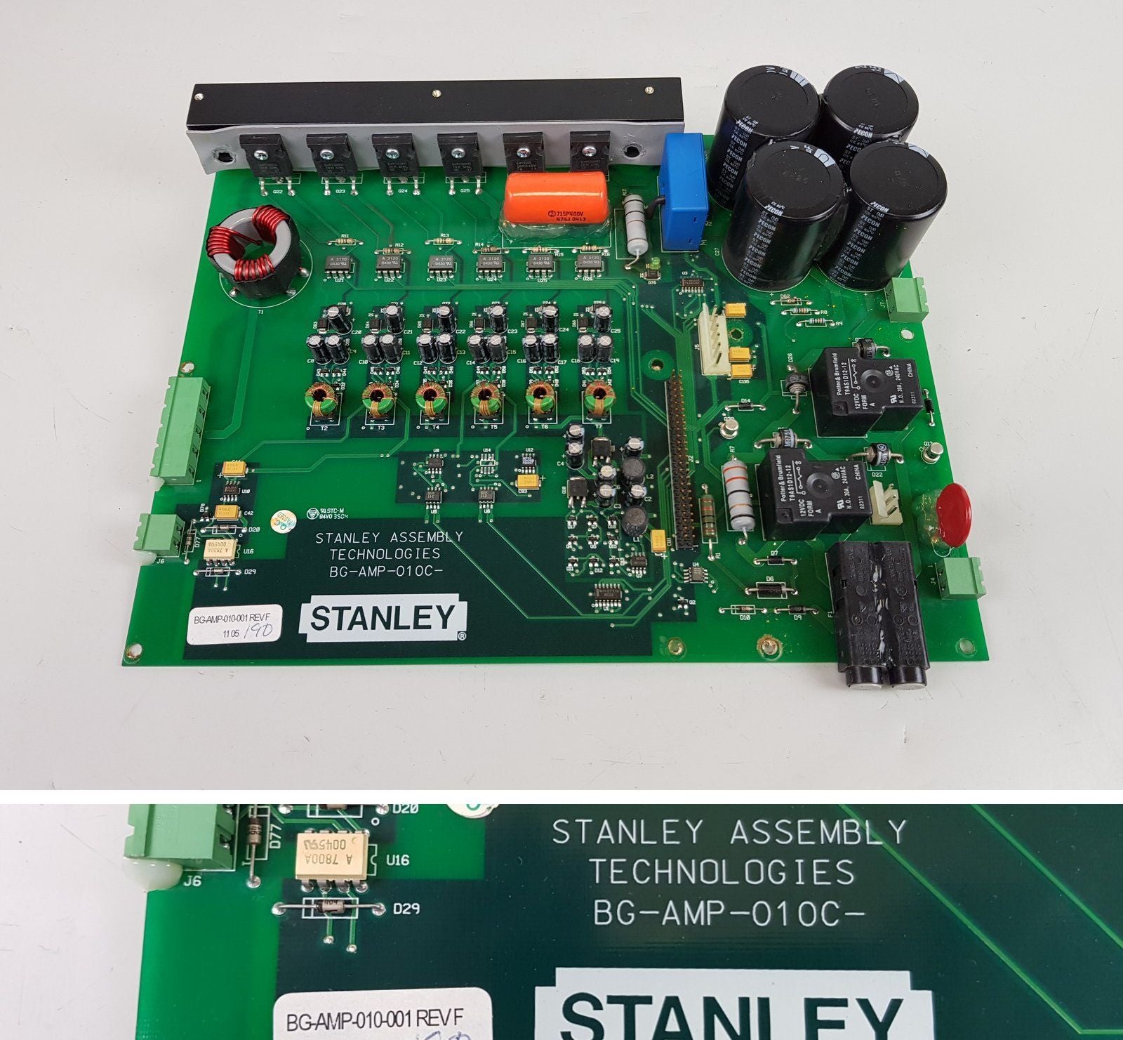 PP6402 Stanley BG-AMP-010C BG-AMP010-001 Rev F aus Sigma Q3000P Q4000P