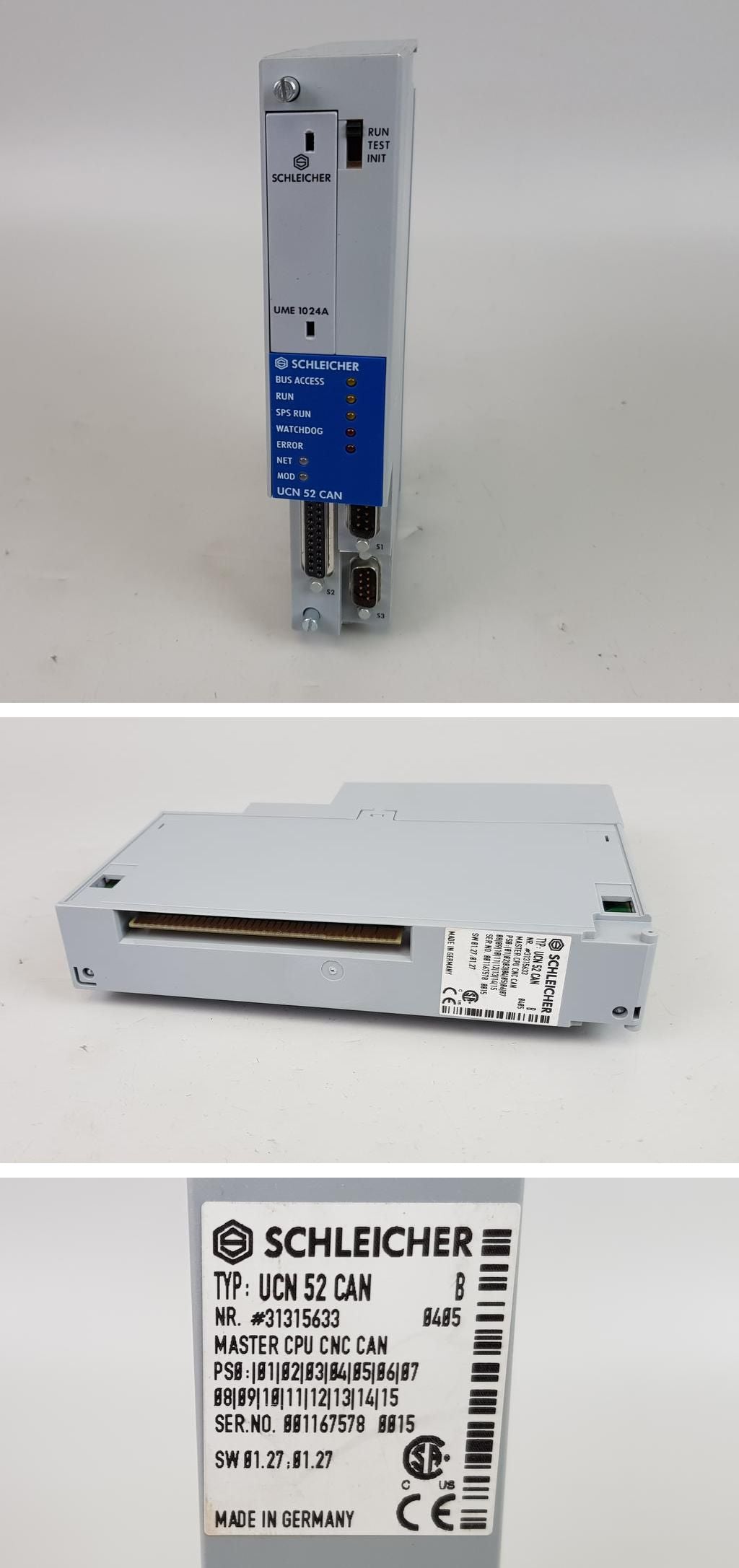 PP6518 Master CPU Schleicher UCN 52 CAN Version B 31315633_2