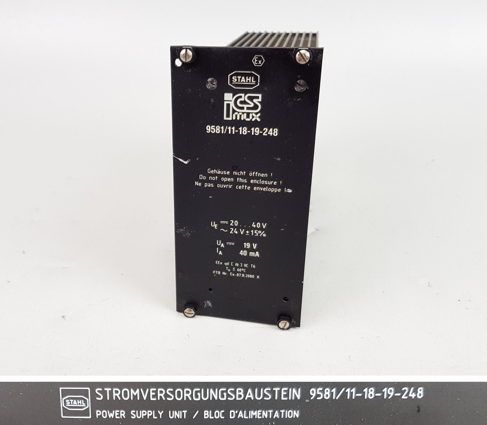 PP6523 Power Supply Stahl ICS Mux 9581/11-18-19-248