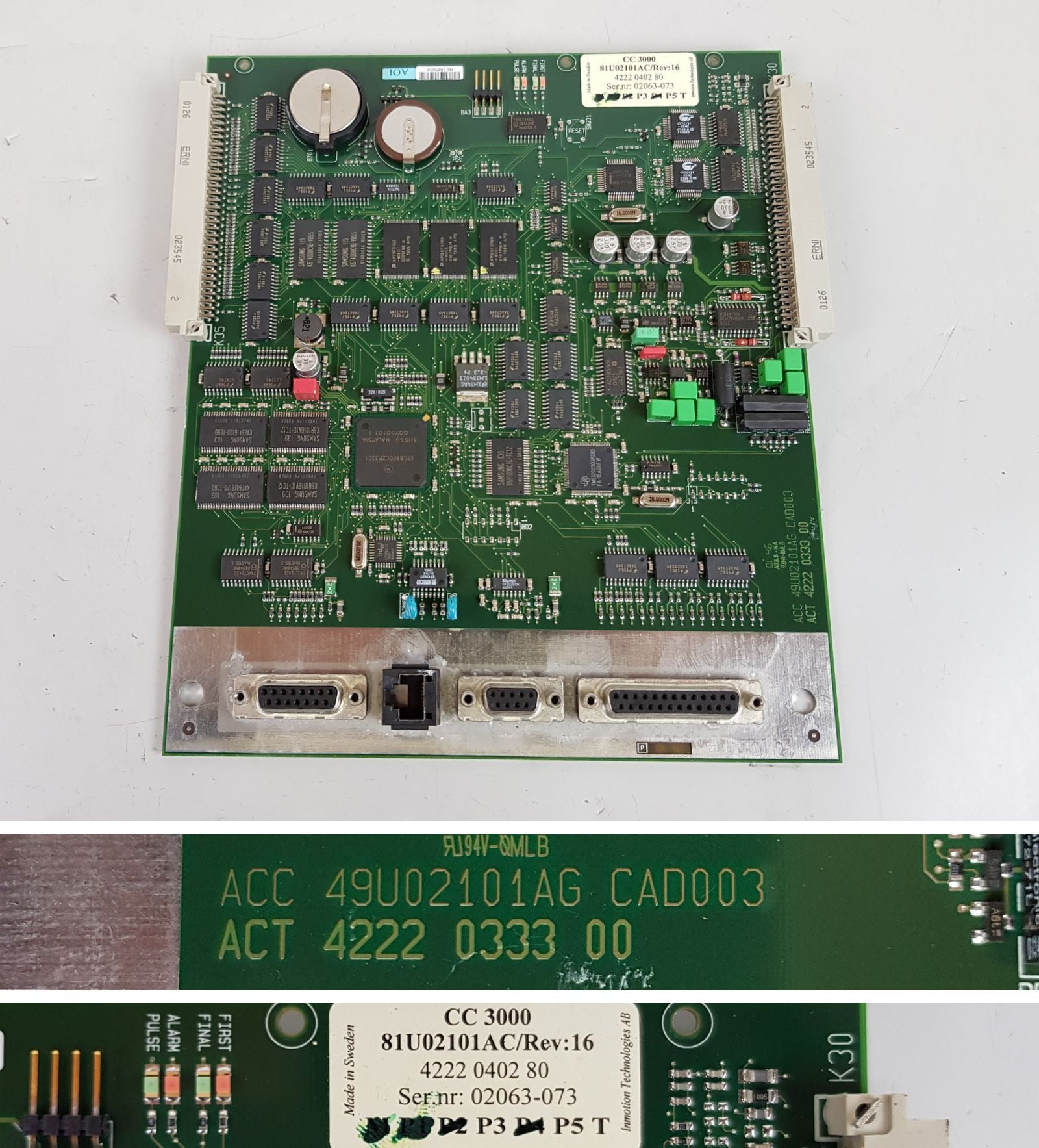 PP6591 Inverter board 81U02101AC CC3000 aus Atlas Copco PF3007