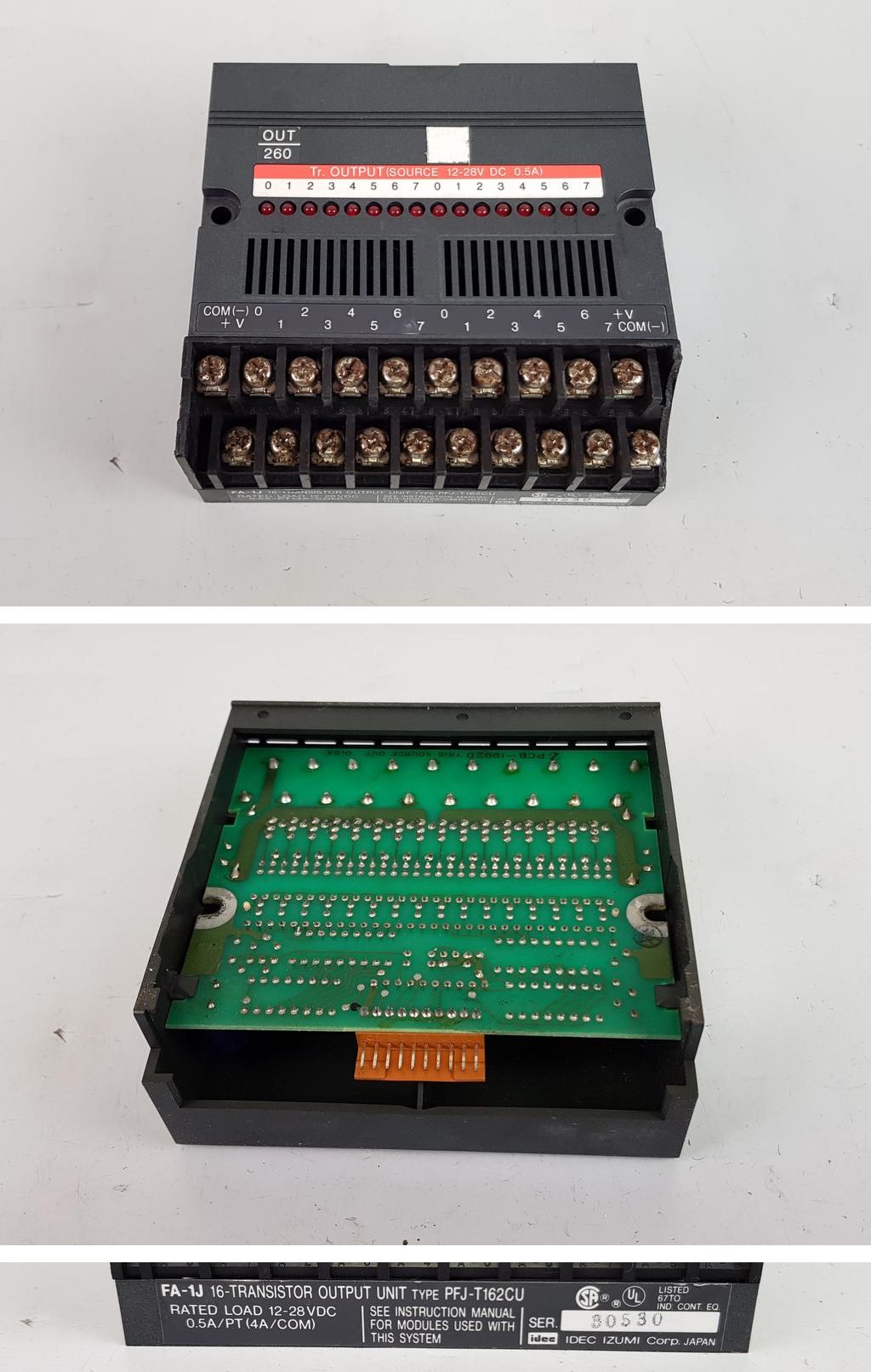 PP6596 Idec 16 Transistor Output Unit FA-1J PFJ-T162CU_2