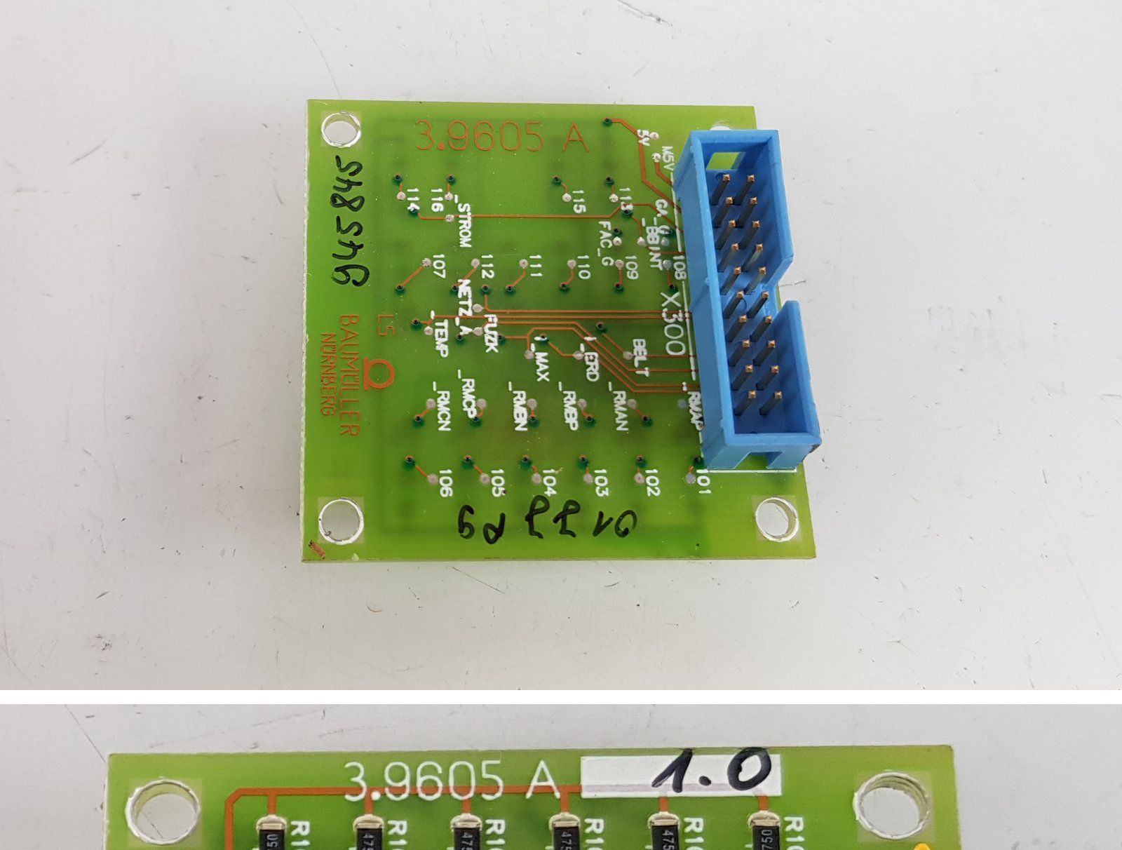 PP6663 Inverter board Baumüller 3.9605A Version 1.0 aus BUS BKH BUM 62