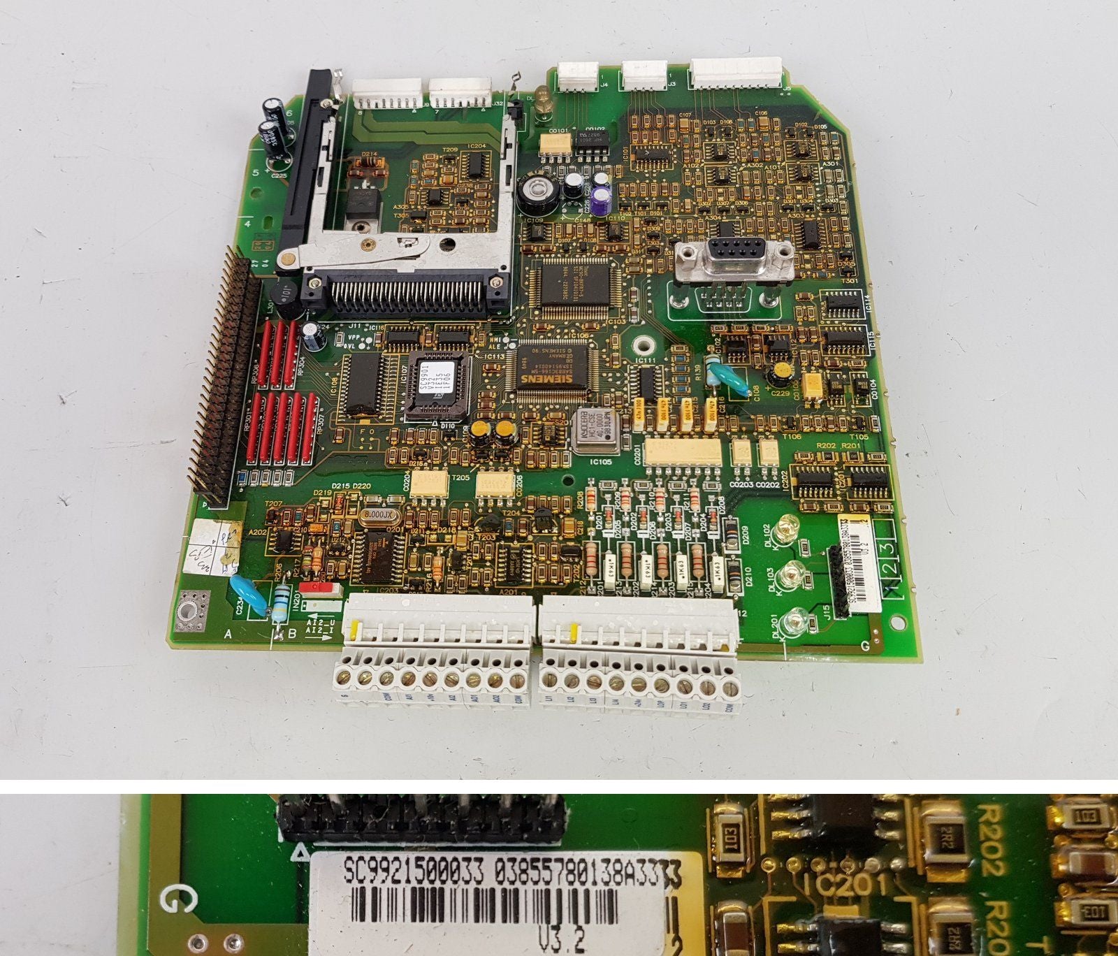 PP6744 Inverter board Telemecanique SC9921500033 V3.2 aus ATV66D16N4