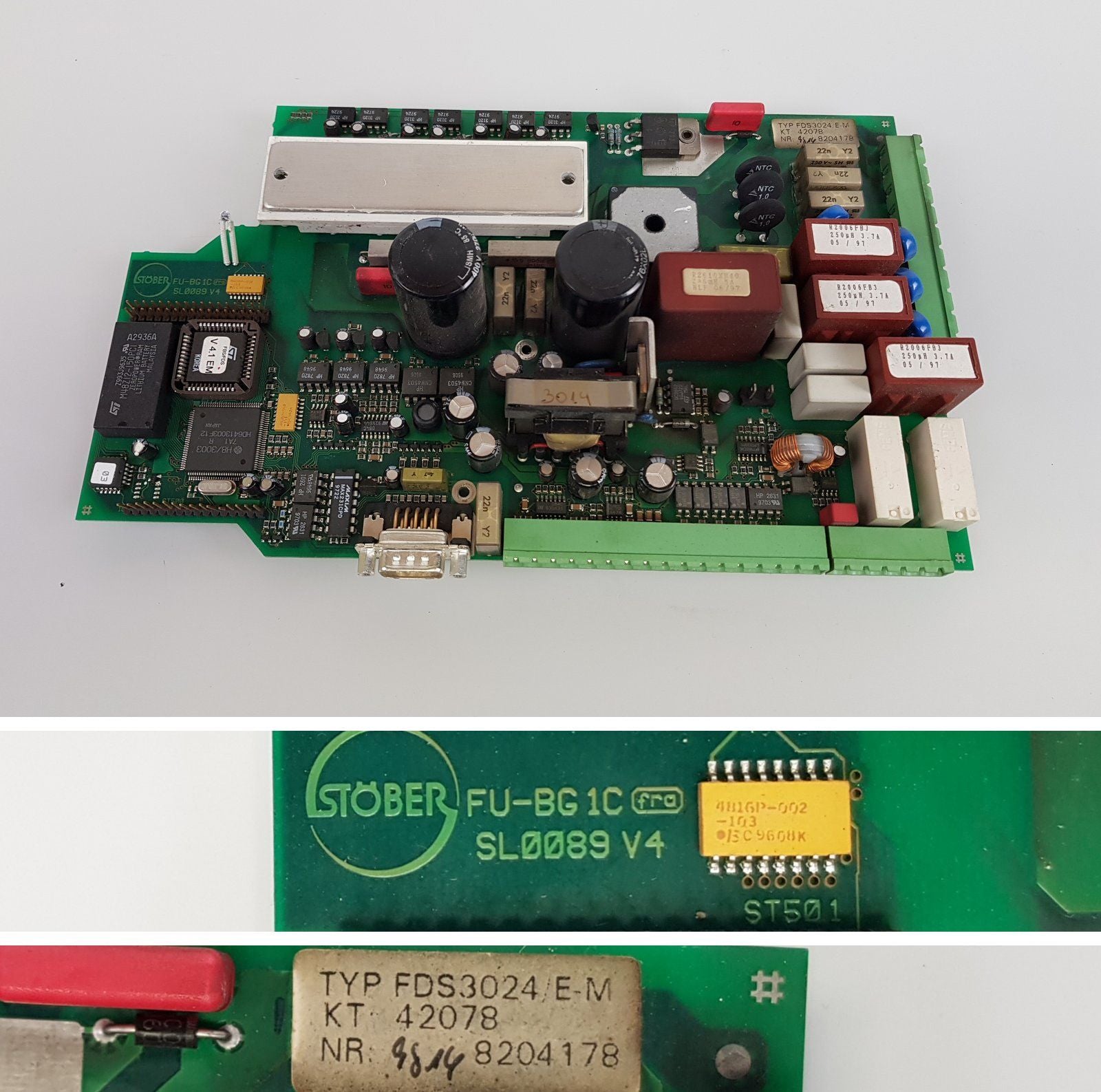 .PP6848 Inverter board Stöber FDS3024 E-M 42078 FU-BG1C