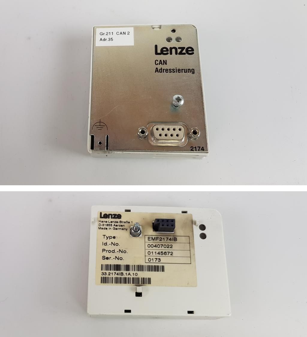 PP7124 Can Modul Lenze 2174 EMF2174IB 33.2174IB-1A.10_2
