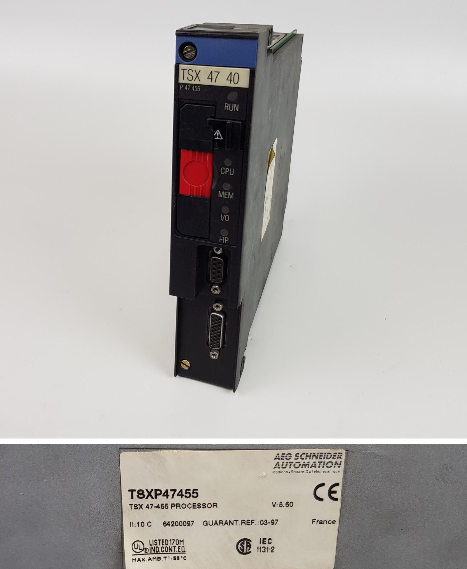 PP7162 CPU Telemecanique TSXP47455 TSX 47-455 TSX4740