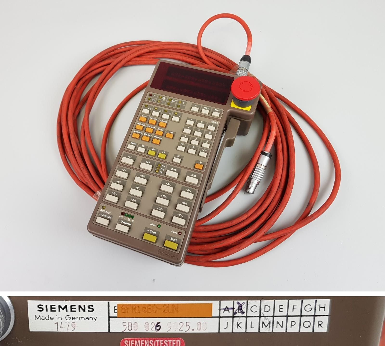 PP7250 Bediengerät Sirotec Siemens 6FR1460-2UN mit Kabel 580 026 9025