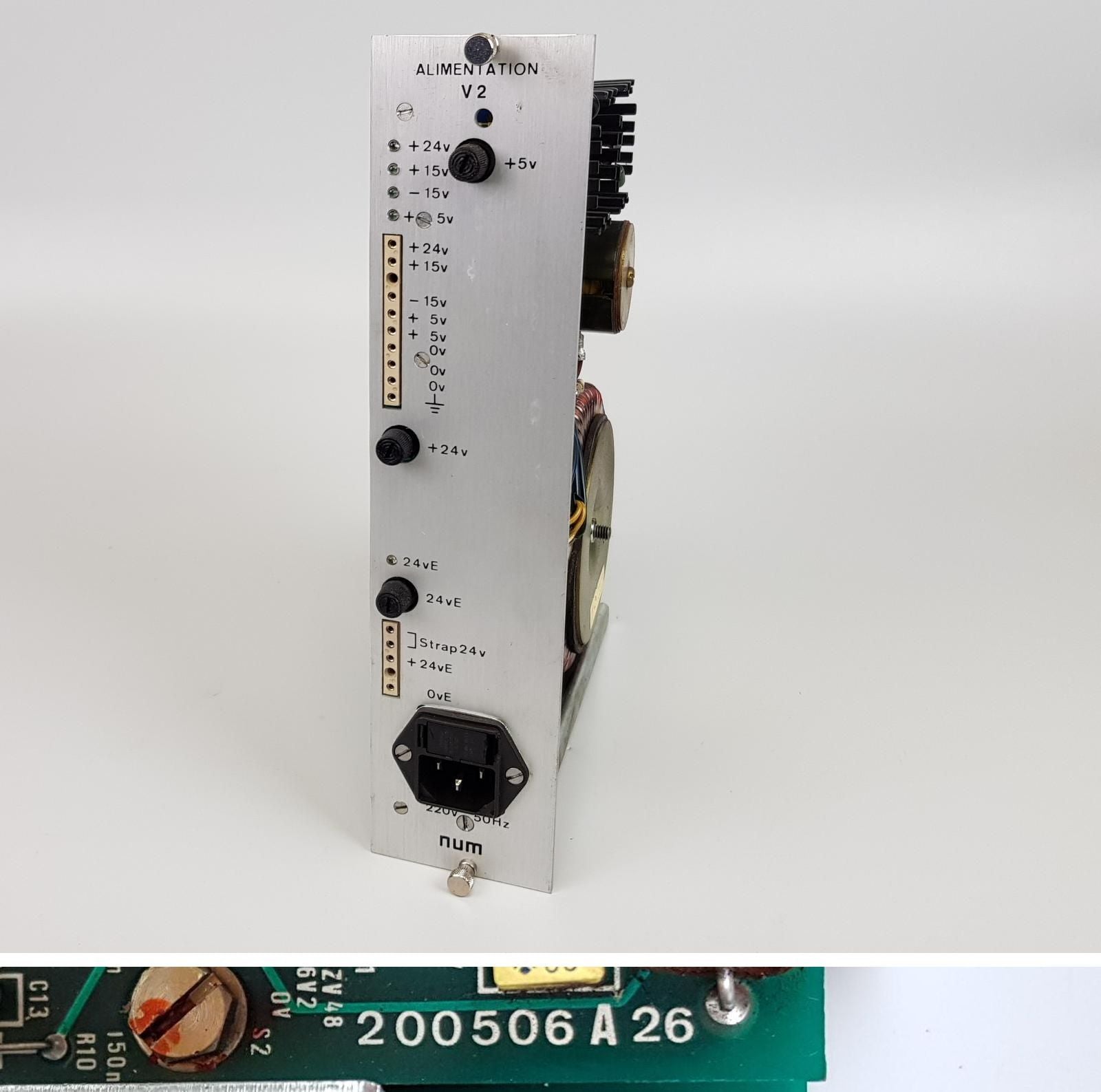 PP7358 Power Supply Alimentation V2 Num 200506 200507 201000