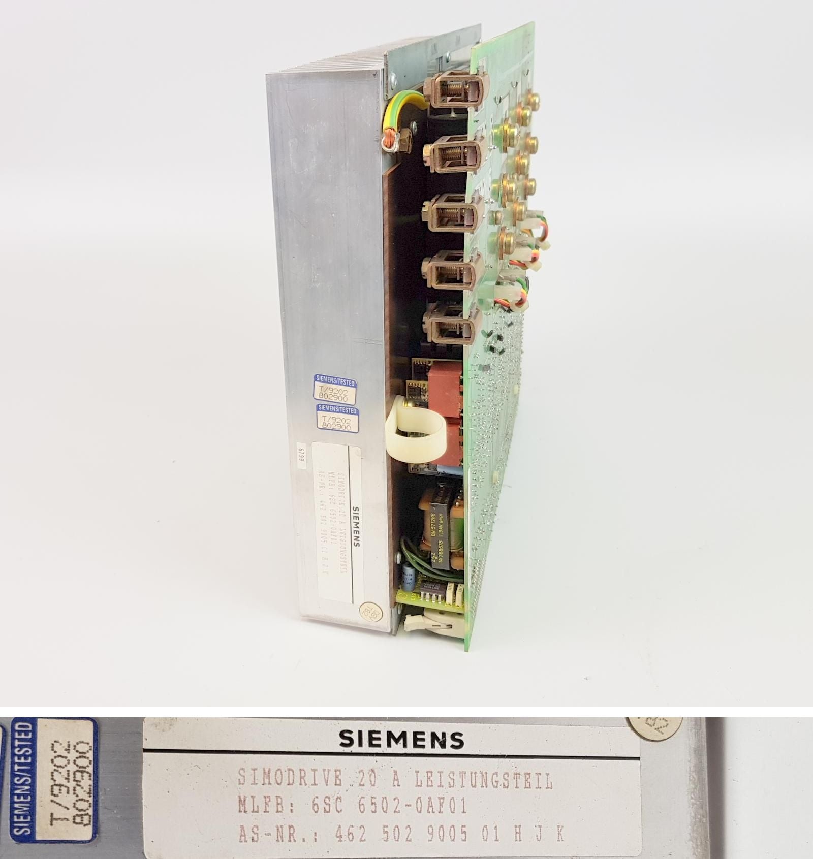 PP7436 Leistungsteil Siemens 6SC6502-0AF01 20A