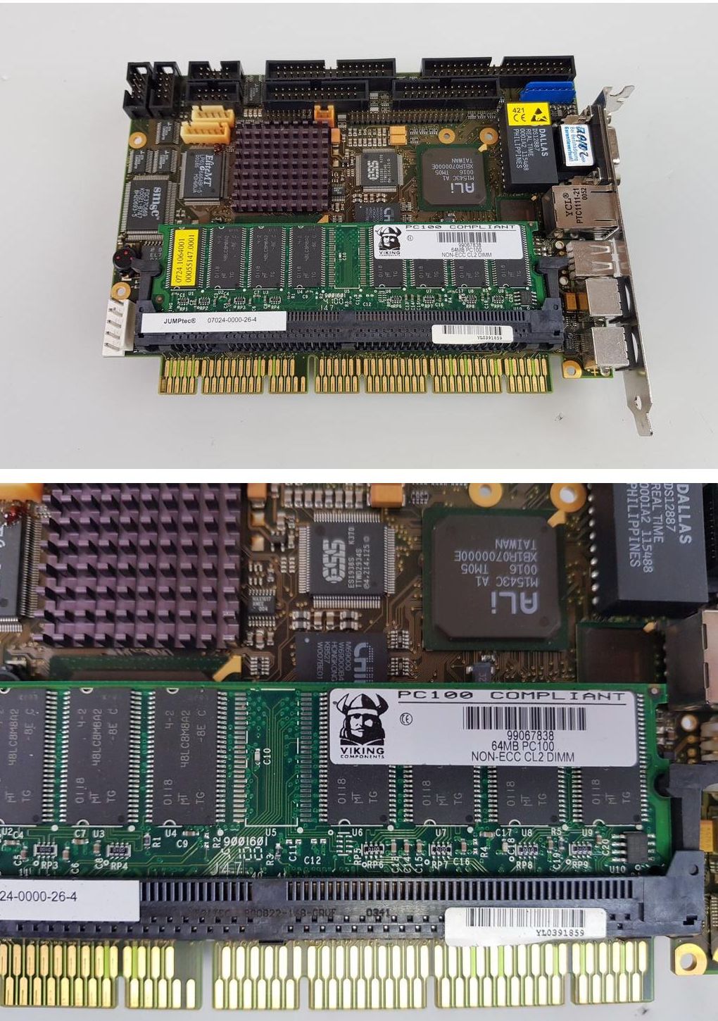 .PP7656 CPU board EAE Jumptec CoolMonster 07024-0000-26-4 266Mhz_2