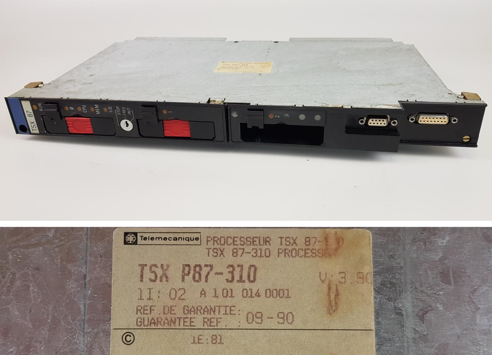 PP7666 Telemecanique TSXP87310 TSX P87 310 TSX 87 2x TSX Ram 3216