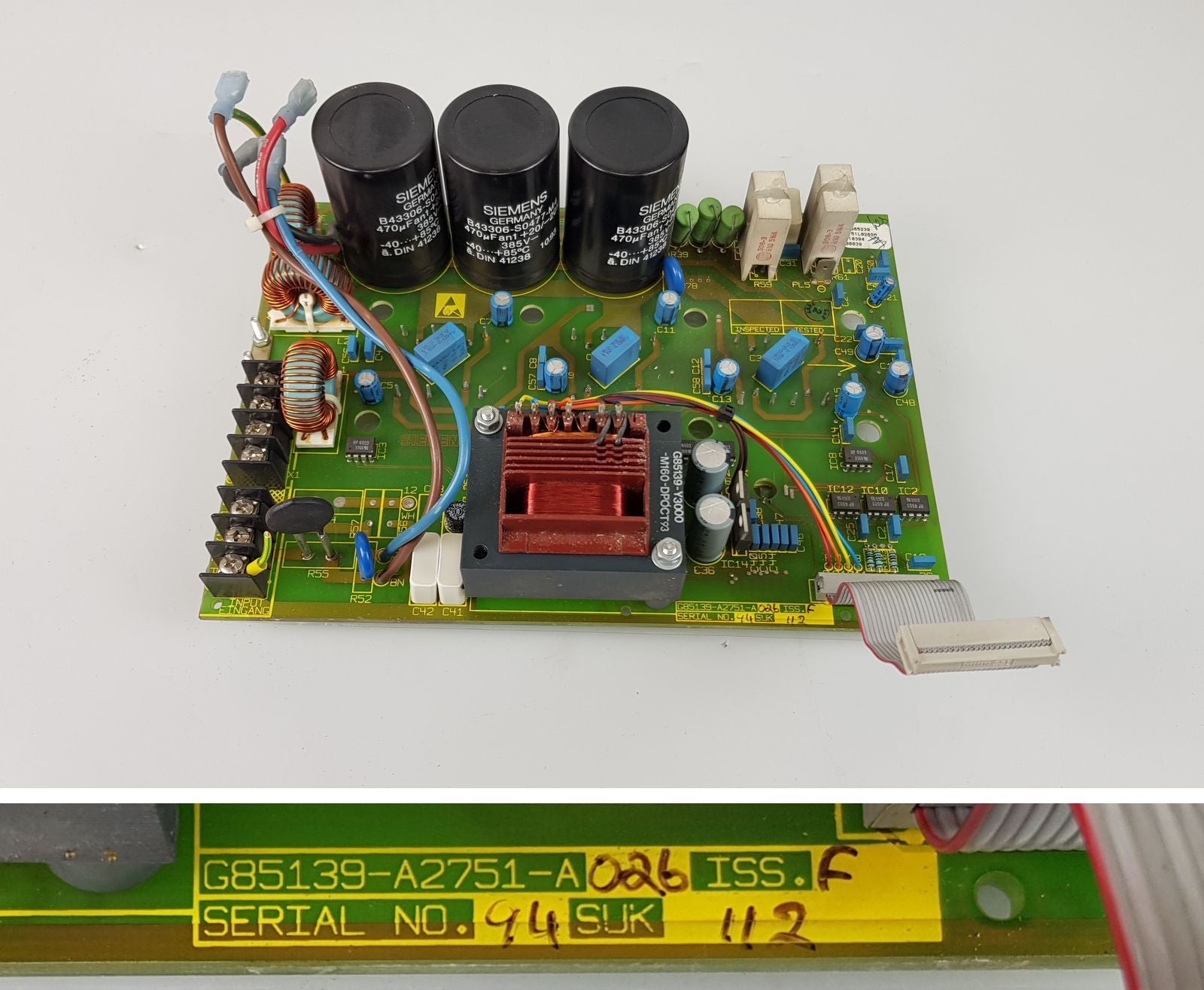 PP7750 Inverter board Frequenzumrichter Platine Siemens G85139-A2751-A026