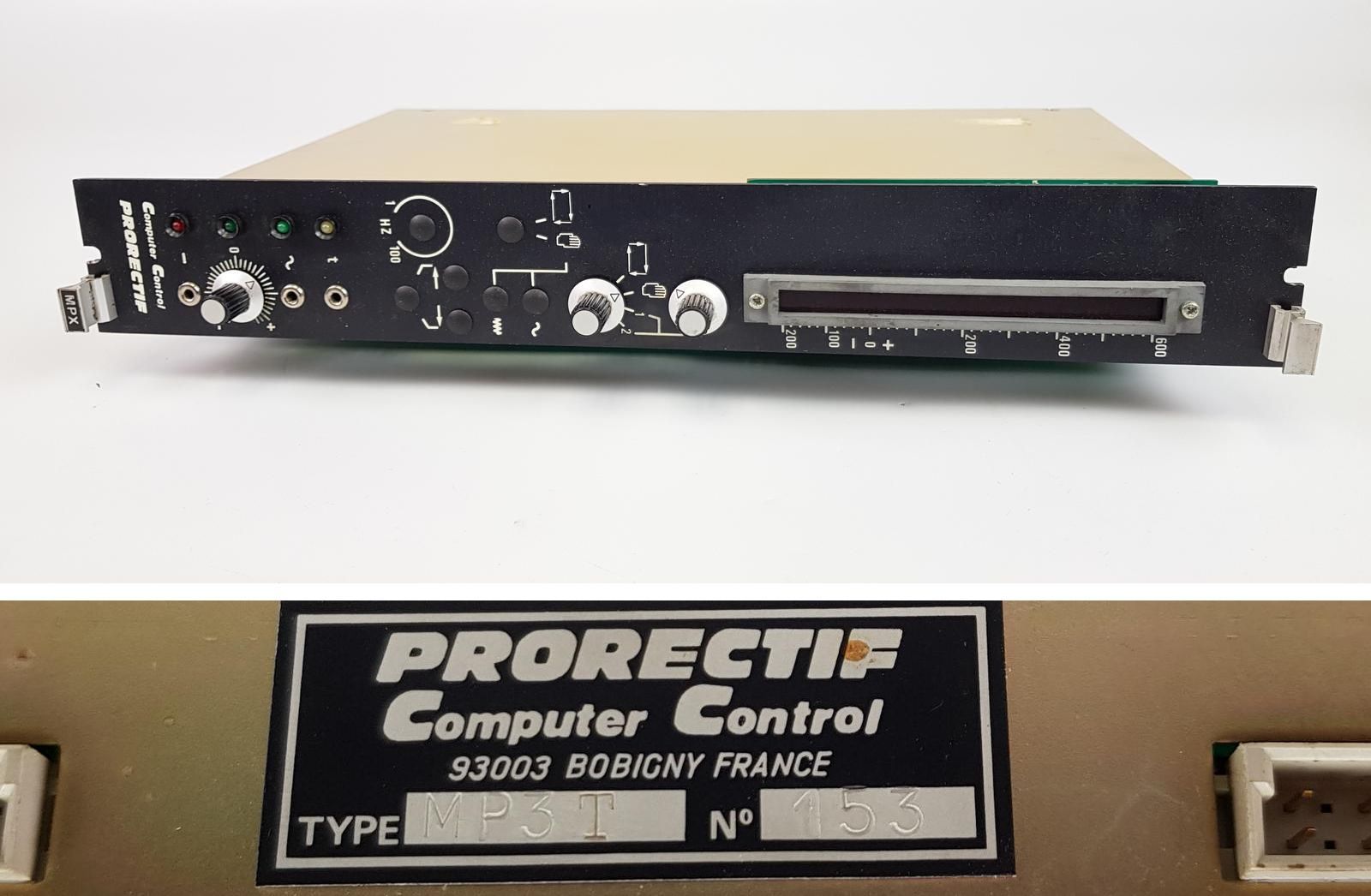 PP7776 Computer Control Prorectif MP3T