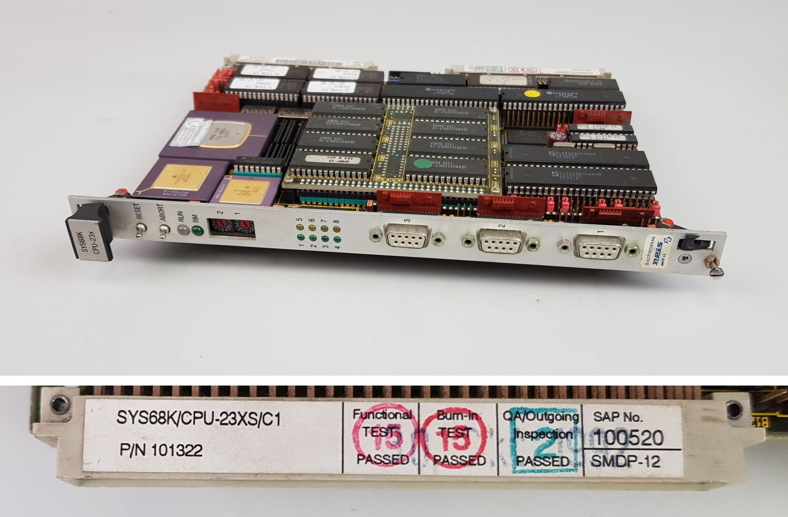 PP7886 SEF Force Computer Reis SYS68K CPU-23XS Rev 1