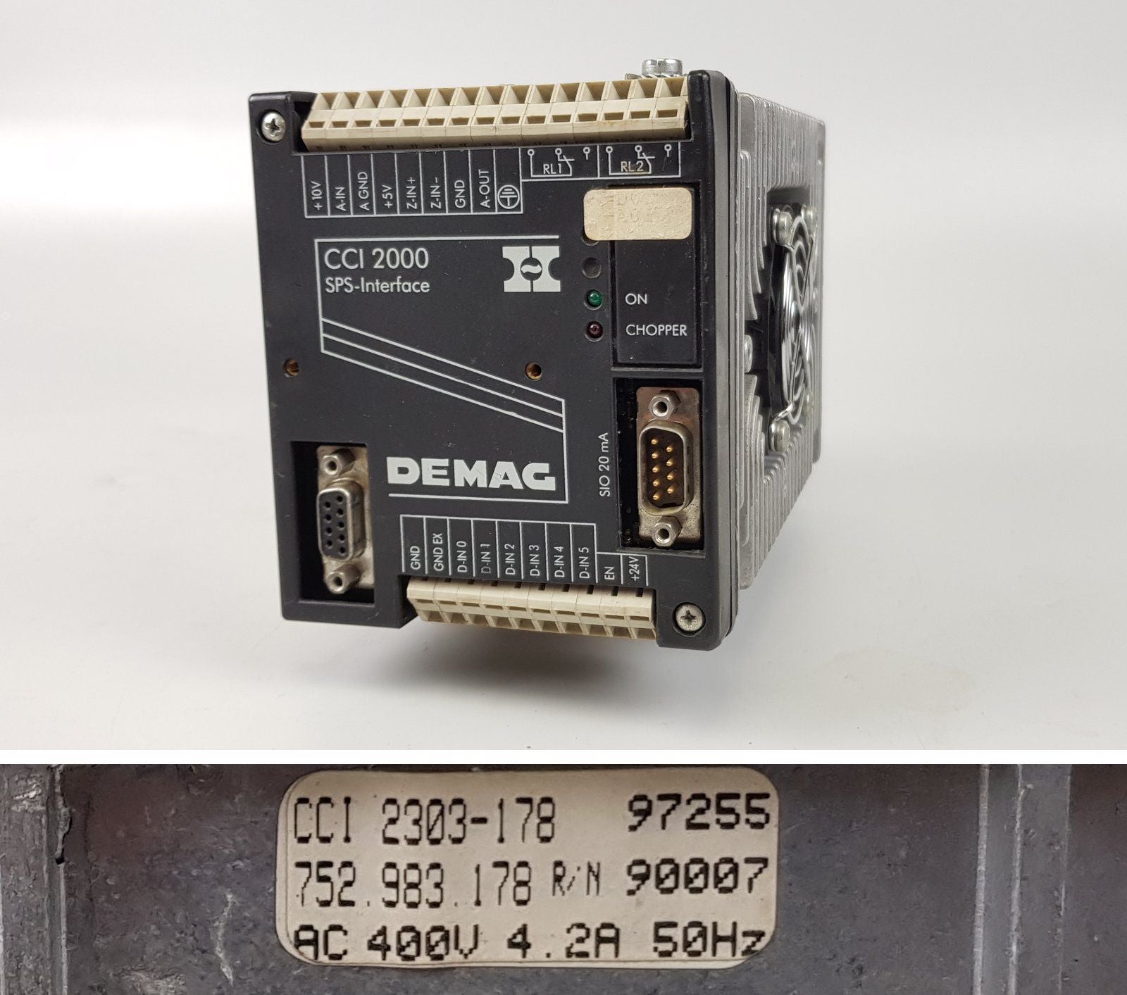 PP7905 Frequenzumrichter Demag UD-DPU400V004H01 CCI 2303-178