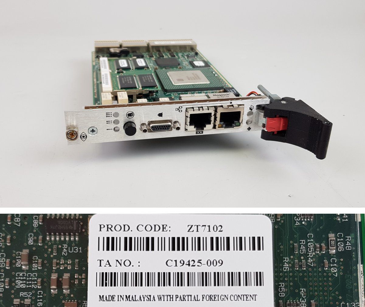 PP7992 Intel Lucent ZT7102 C19425-009 A64386-301