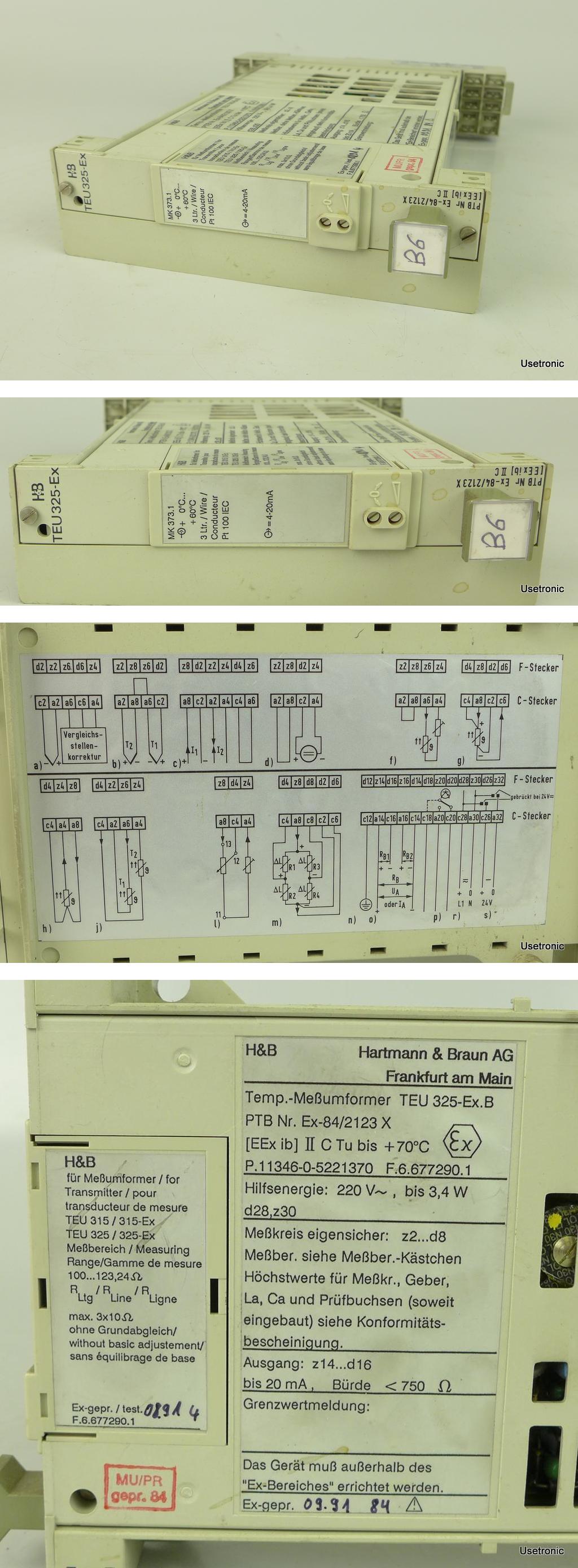 PP809 Hartmann Braun TEU 325 Ex B P 11346-0-5221370 MK373.1 -60°C_2
