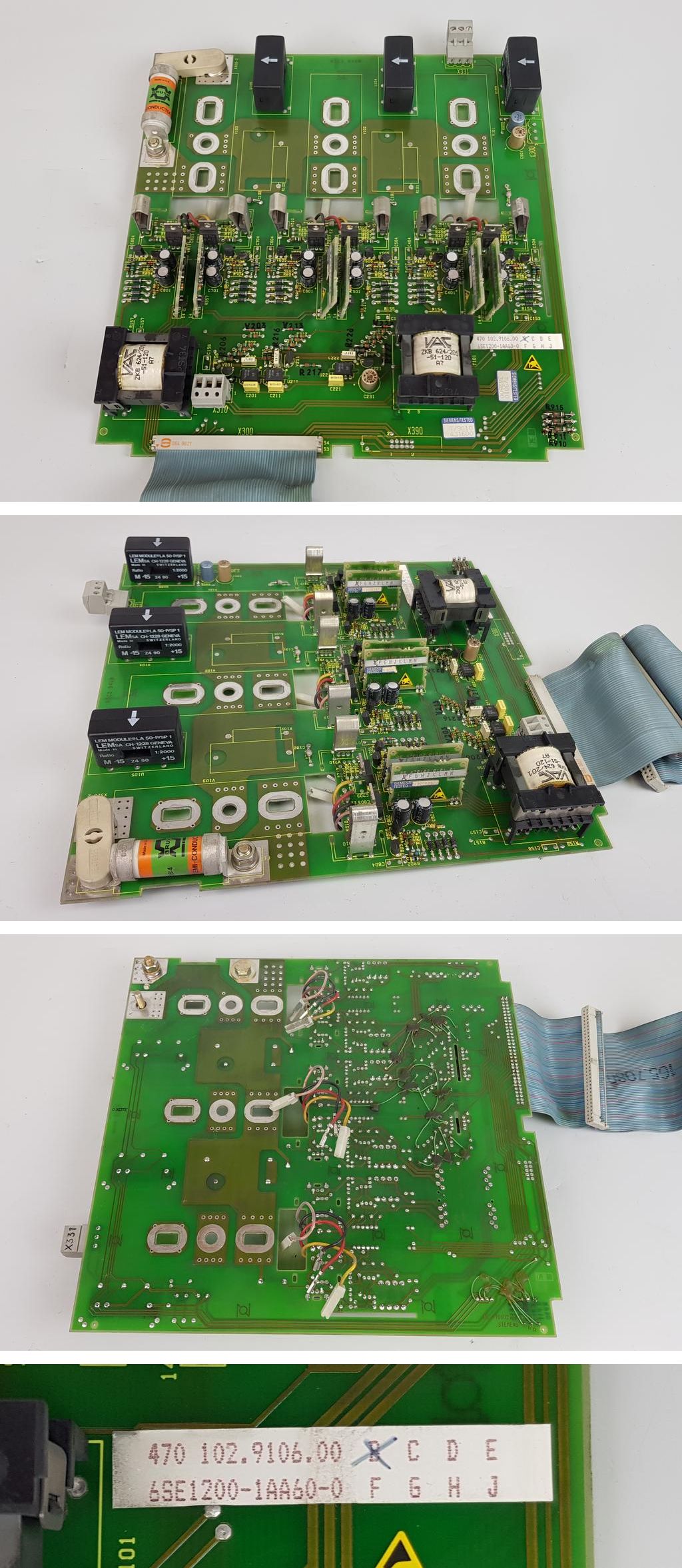 PP8281 Inverter board Siemens 6SE1200-1AA60-0 470 102.9106.00 Vers B_2