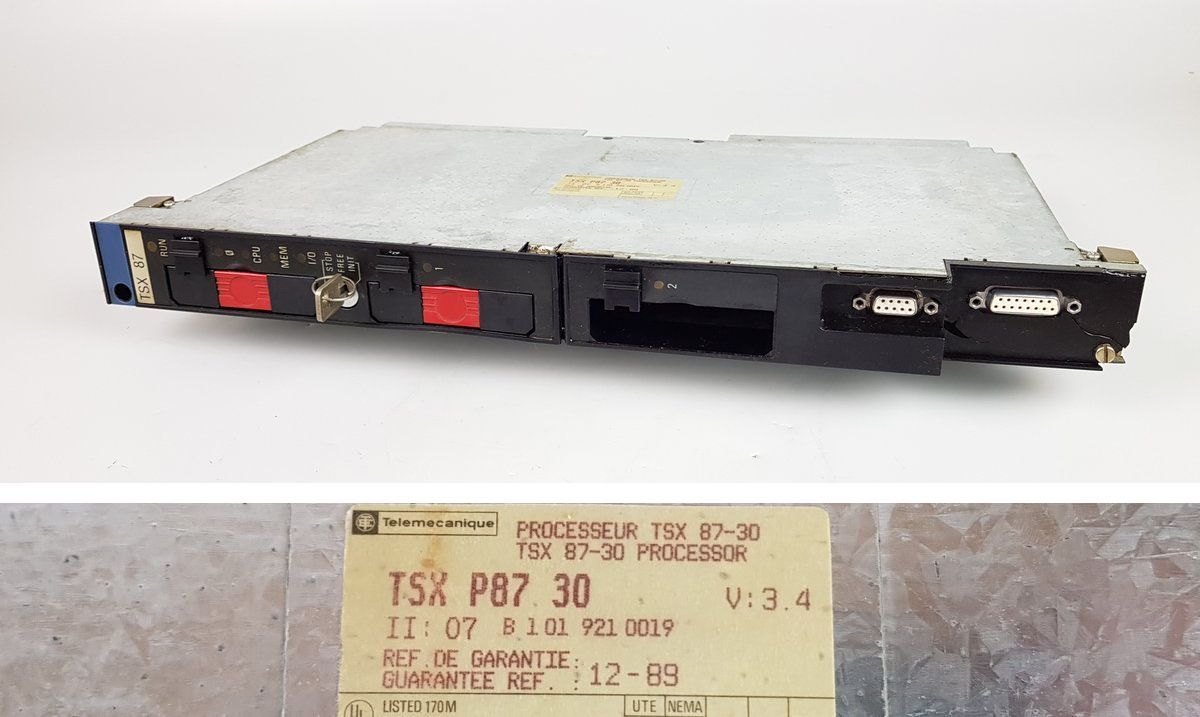 PP8387 Telemecanique TSXP8730 Version 3.4 Gehäuseschaden