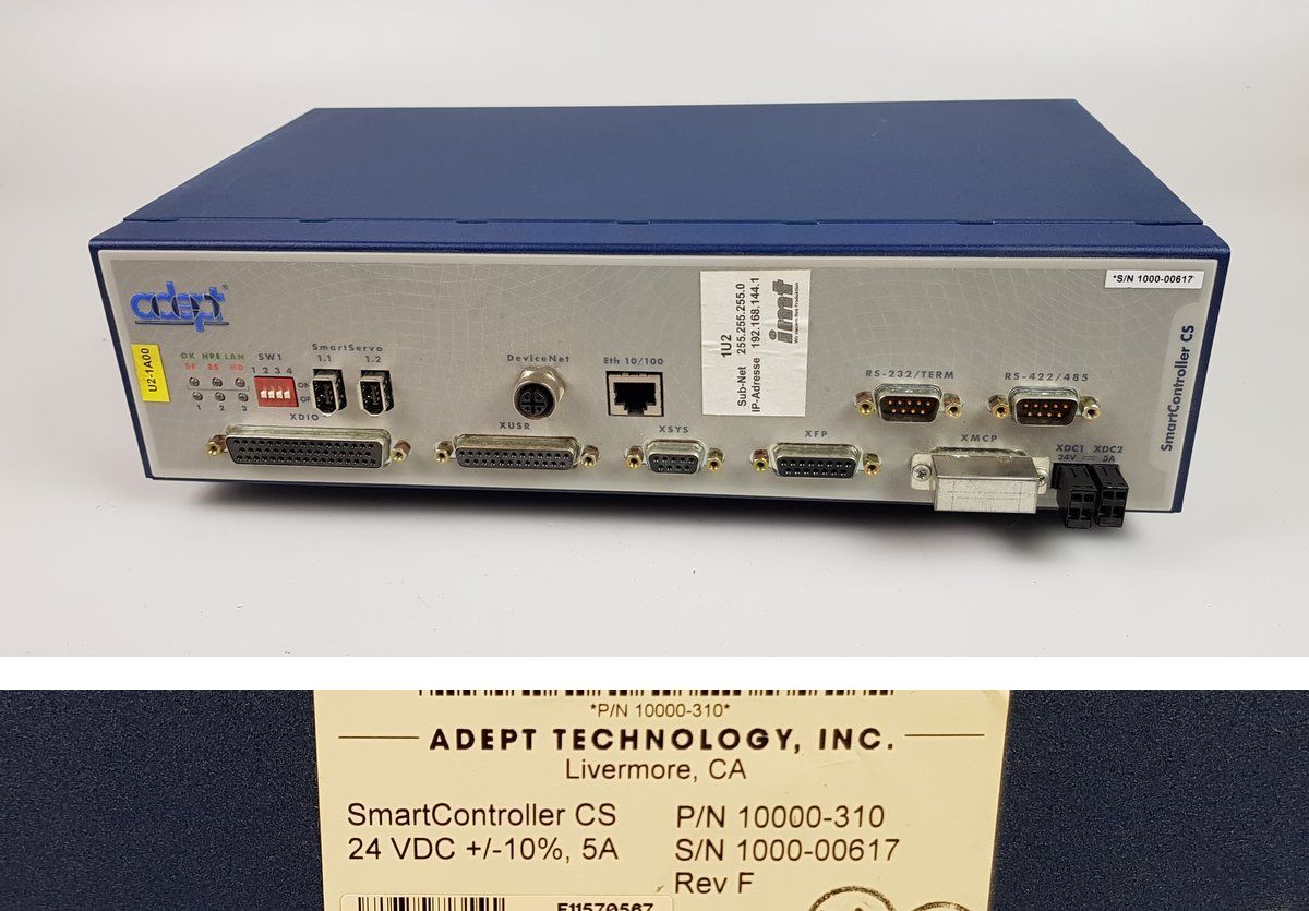 PP8662 SmartController Adept CS 10000-310 REV F