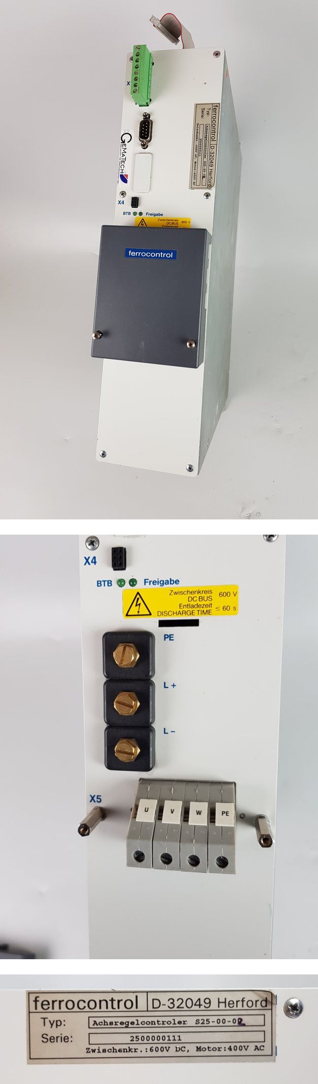 PP8716 Achsreglercontroller Servoregler Ferrocontrol S25-00-02_2