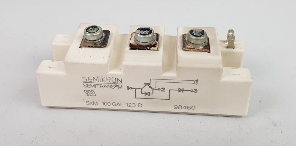 .PP8842 IGBT Insulated gate bipolar transistor Transistor Modul Thyristor Semikron SKM100GAL123D_2