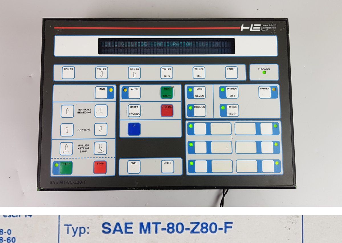 PP8856 Bedienpanel SAE MT-80-Z80-F