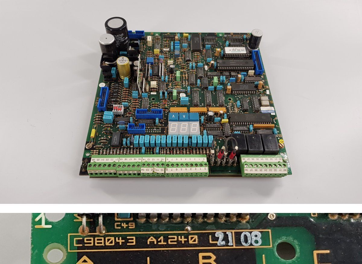 PP8956 Inverter board Siemens C98043-A1240-L21 Version 8