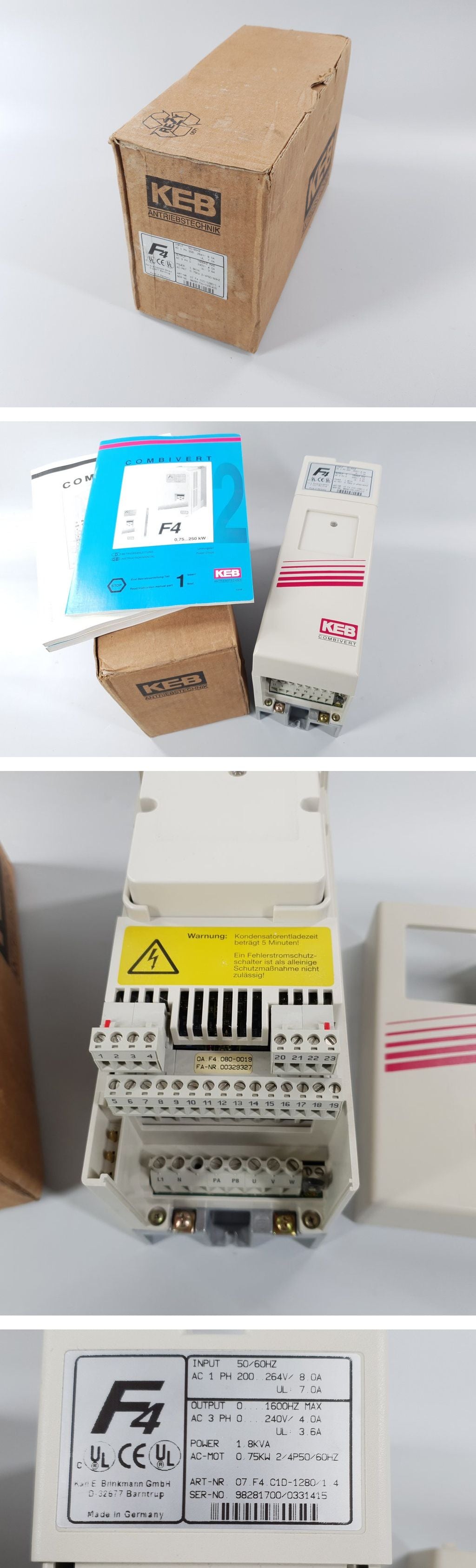 PP9098 Frequenzumrichter KEB 07.F4.C1D-1280/1.4 0,75KW_2