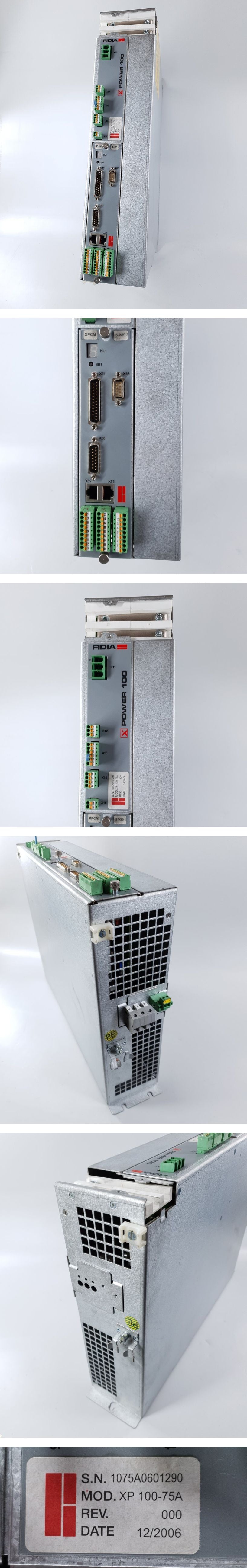 PP9409 Servoregler FIDIA XP 100-75A Power 100 XPCM