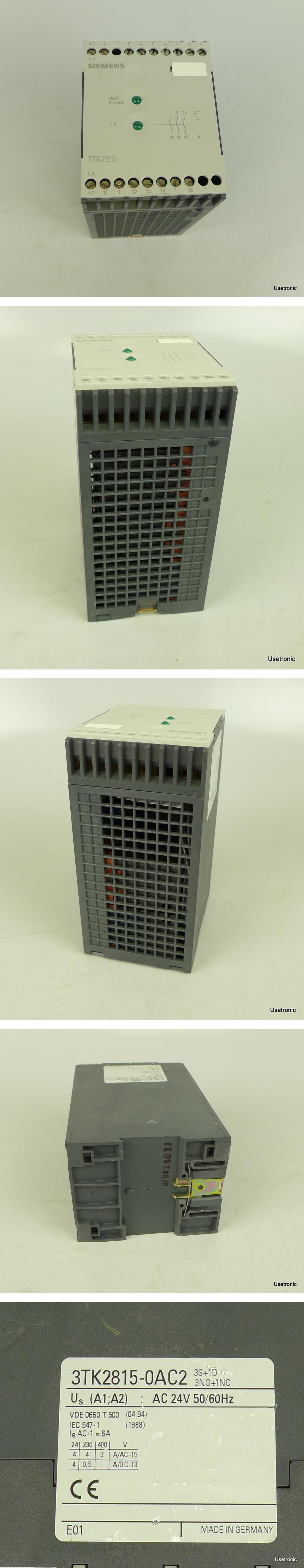 PP948 Sicherheitsrelais Siemens 3TK2815-0AC2 24V AC_2