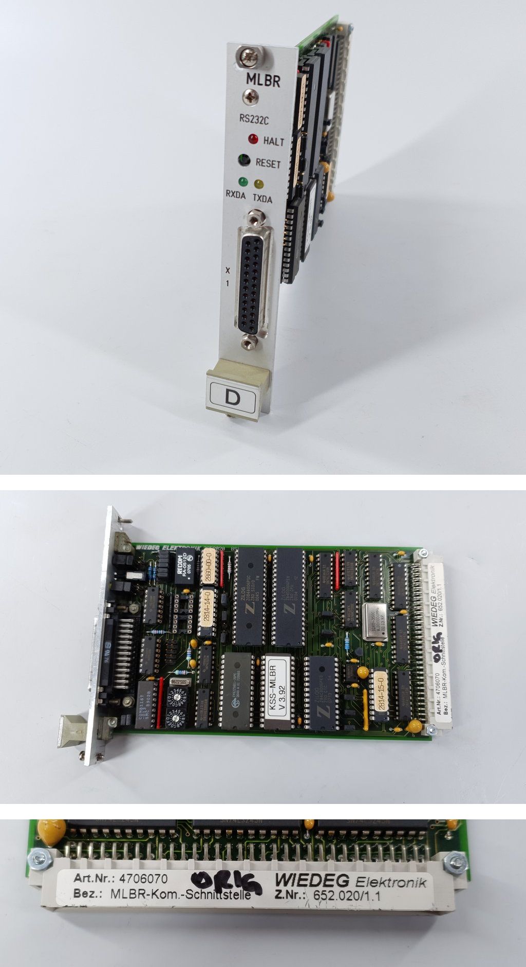 PP9496 MLBR Kommunikations Schnittstelle Wiedeg 4706070 652.020/1.1_2