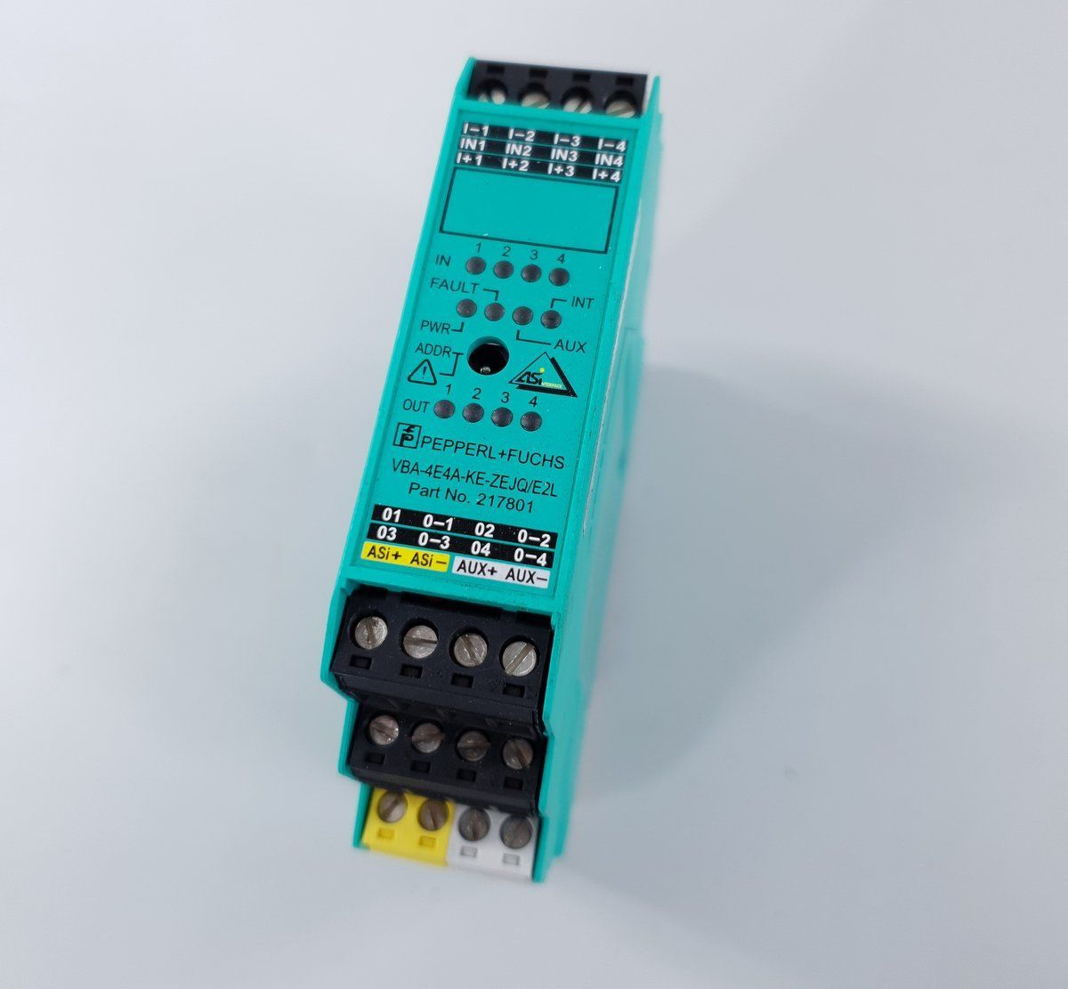 PP9682 AS-Interface Modul Pepperl Fuchs VBA-4E4A-KE-ZEJQ/E2L 217801