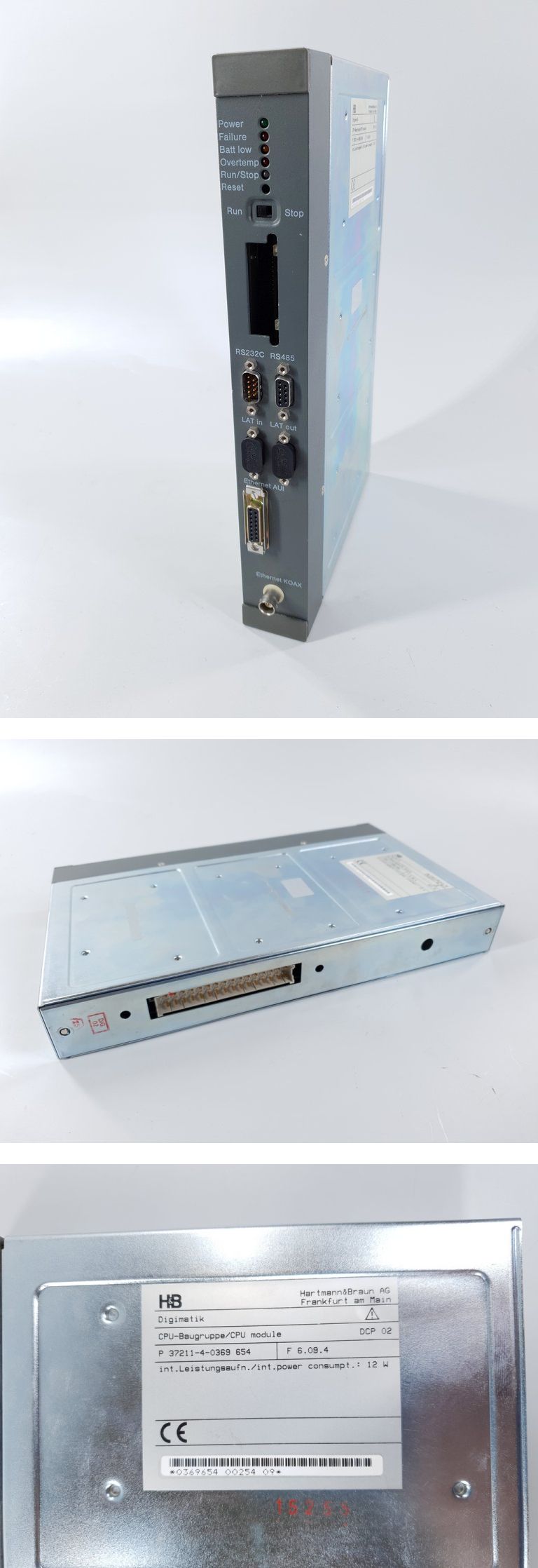 PP9710 CPU Module ABB DCP 02 P 37211-4-0369654 F 6.09.4_2