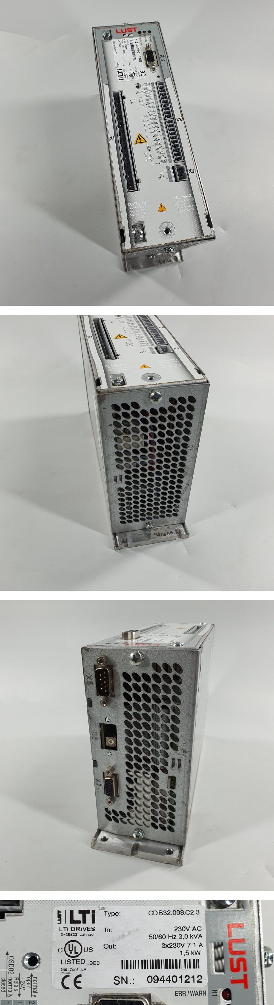 PP9877 Frequenzumrichter Lust CDB32.008 C2.3 LTi Drives 1,5KW_2