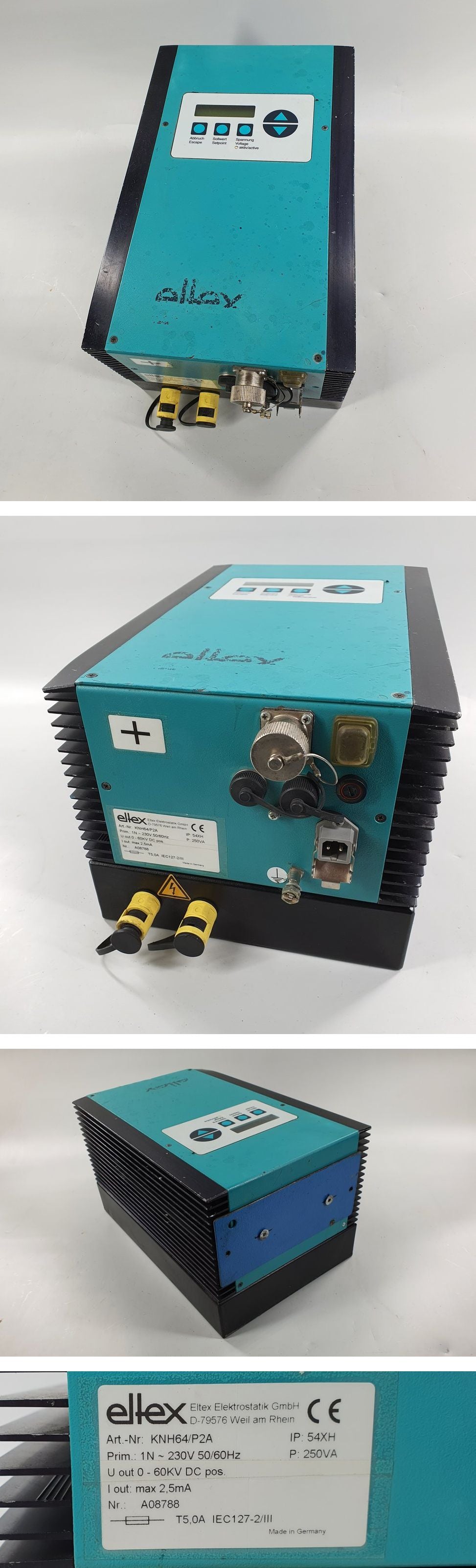 PP9932 Regelbarer Hochspannungsgenerator Eltex KNH64/P2A_2