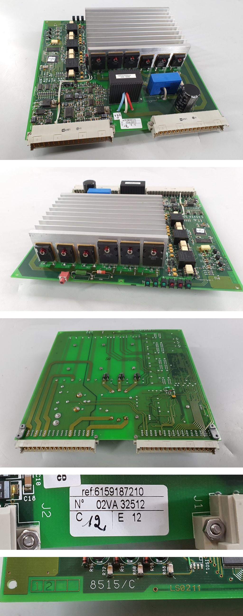 PQ1054 Power Supply board Georges Renault 6159187210 C12 E12 v2.0 8515/C_2