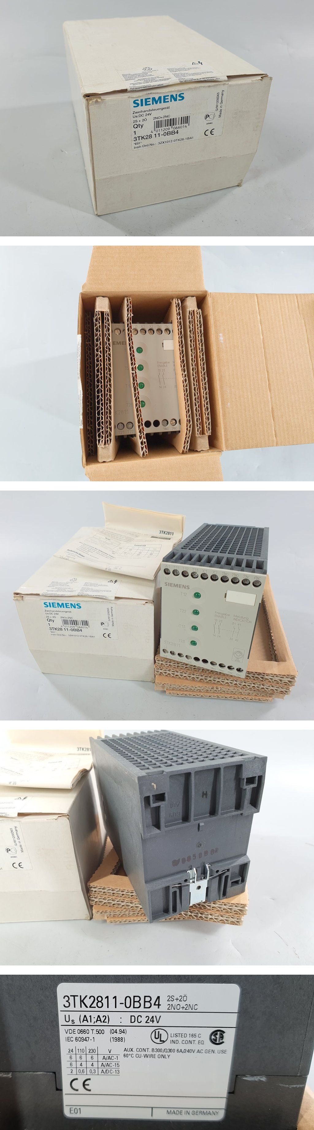 PQ1363 Zweihandsteuergerät Siemens 3TK2811-0BB4 24V DC_2