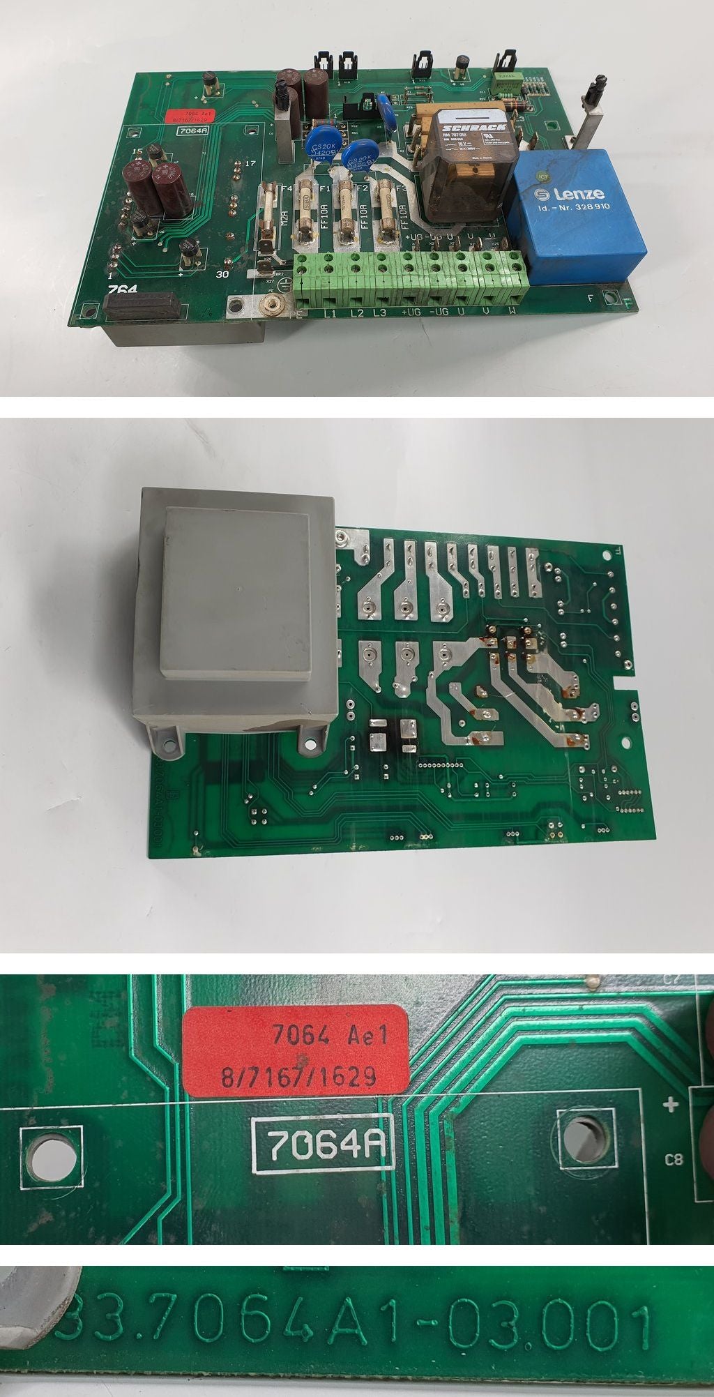 PQ142 Inverter board Lenze 7064A 7064 Ae1 33.7064A1_2