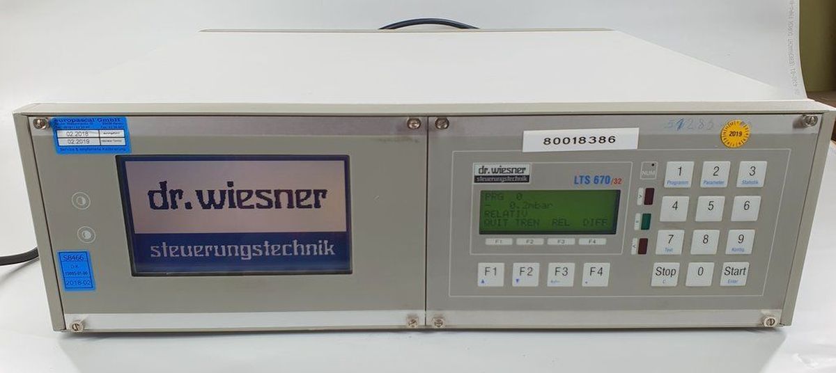 PQ1425 Lecktestsystem Dr Wiesner LTS 670/32