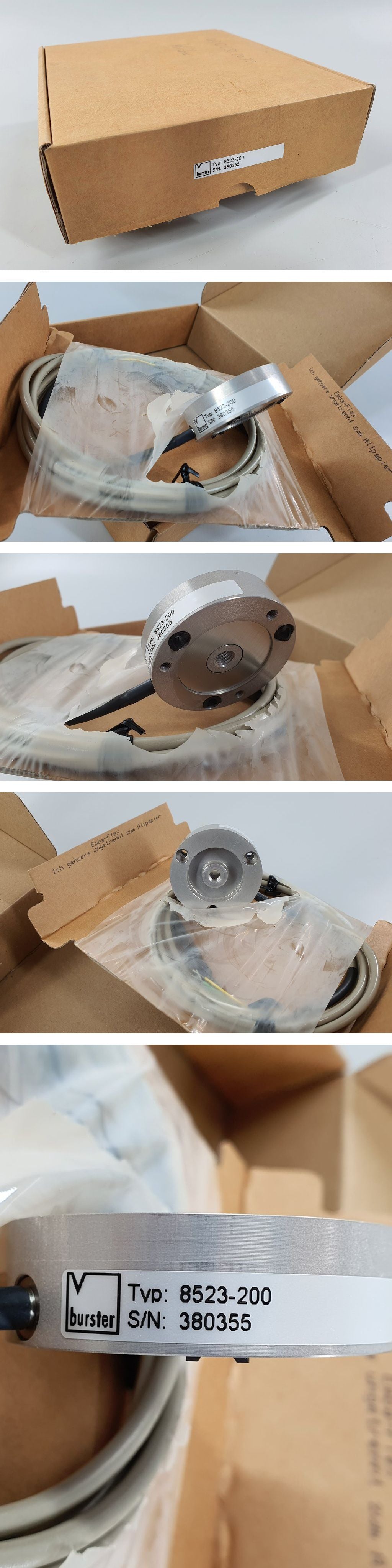 PQ1563 Zug-Druckkraftsensor Burster 8523-200 0-200N_2