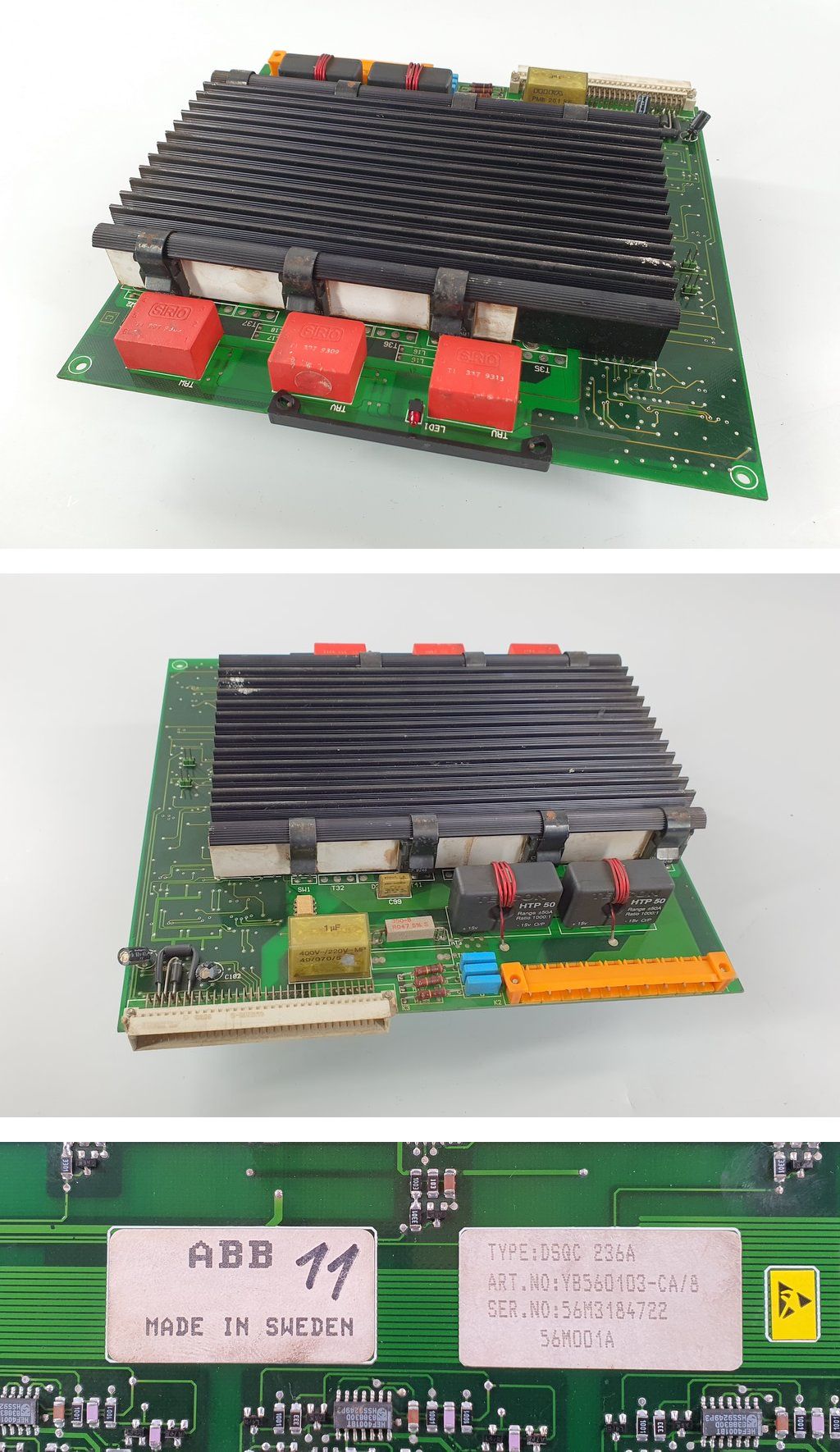 PQ1625 Inverter board ABB DSQC 236A YB560103-CA/8_2
